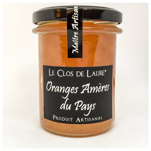 Confiture d'Oranges Amères du Pays, 220g