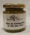 Duo courgettes à l'ail des ours, 100g