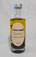 Huile d'olive tomates et basilic, 25cl