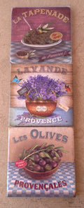 Lot de 3 sous verre