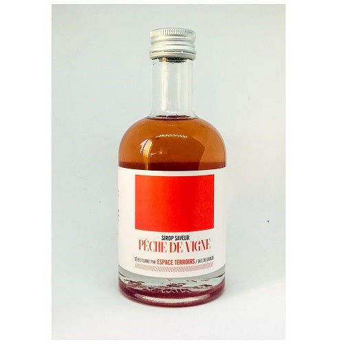 Sirop Pêche de Vigne, 25cl