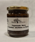 Tapenade Noire tomates séchées basilic, 200g