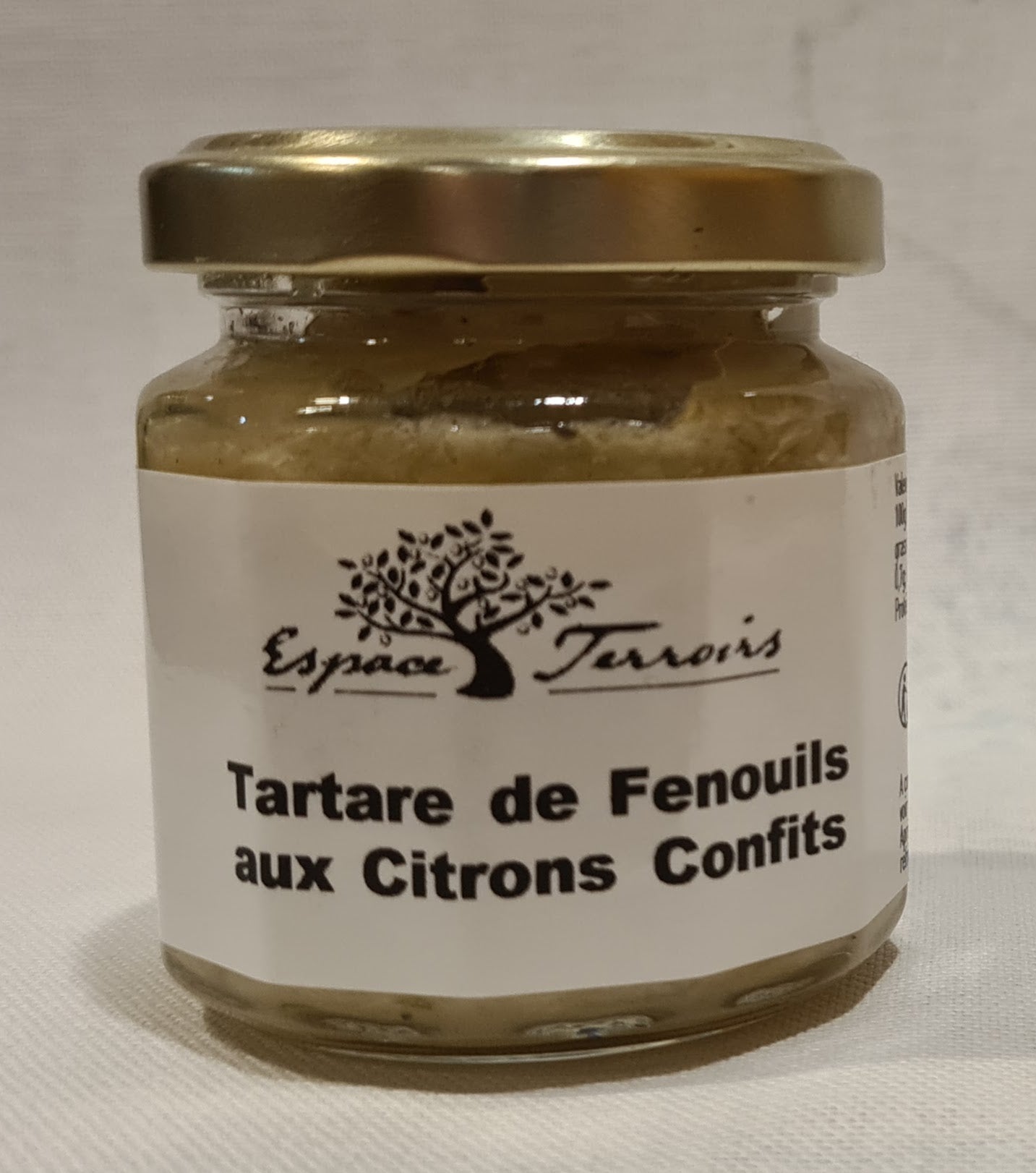 Tartare de fenouils aux citrons confits, 100g