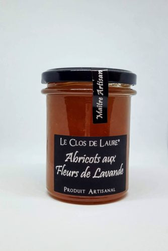 Confiture abricot aux fleurs de lavande, 220g