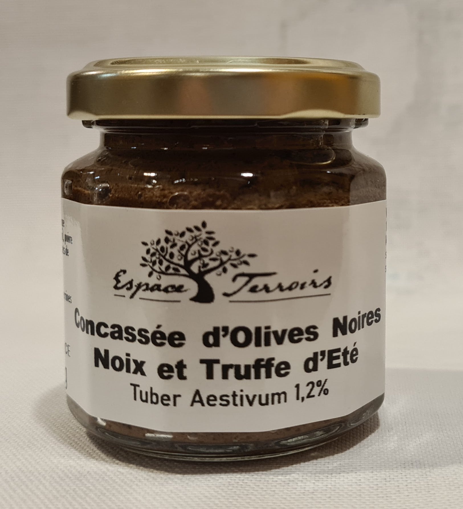 Concassée d'olives noires noix et truffe d'été, 100g