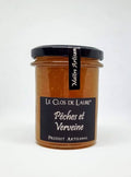 Confiture Pêches et verveine, 220g