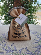 Sac de jute Herbes de Provence