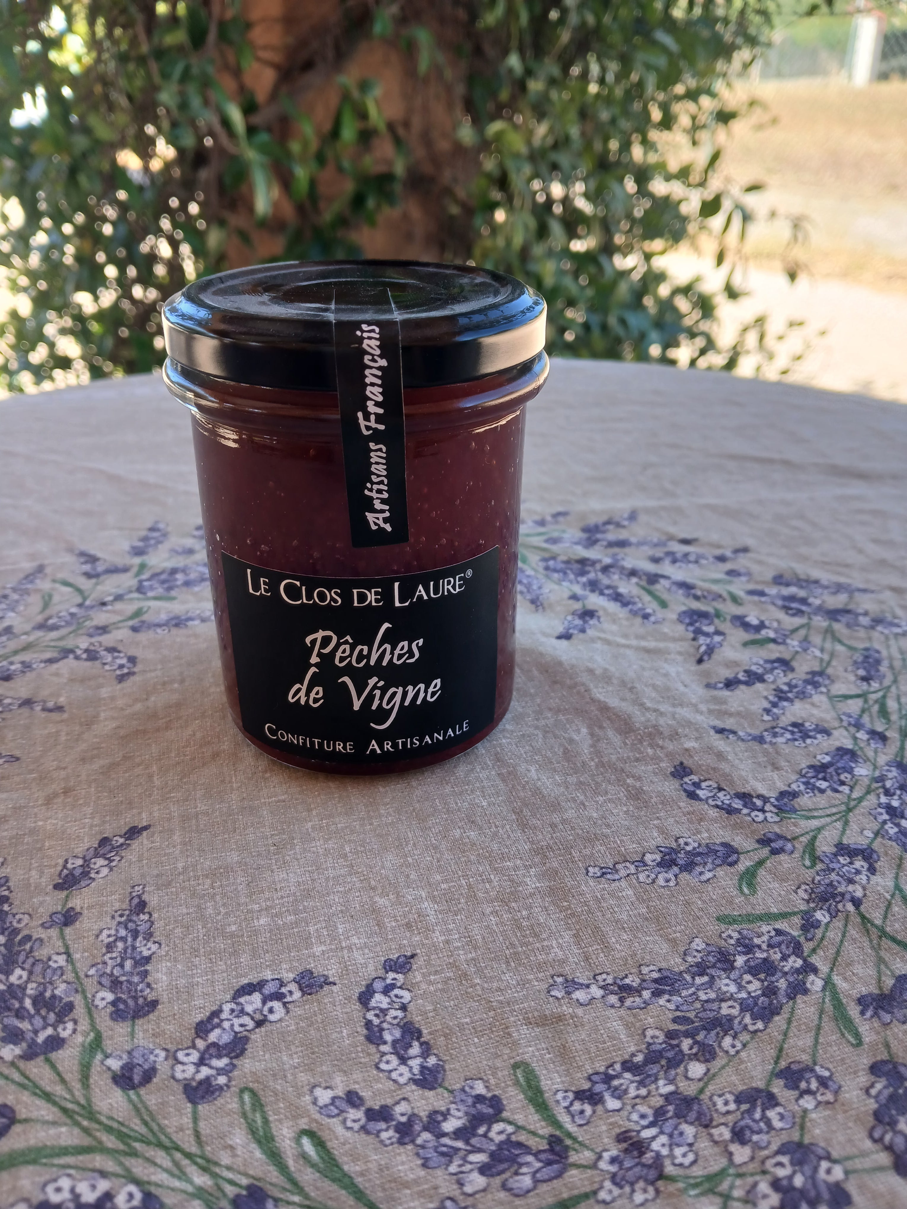 Confiture Pêche de Vigne 220g