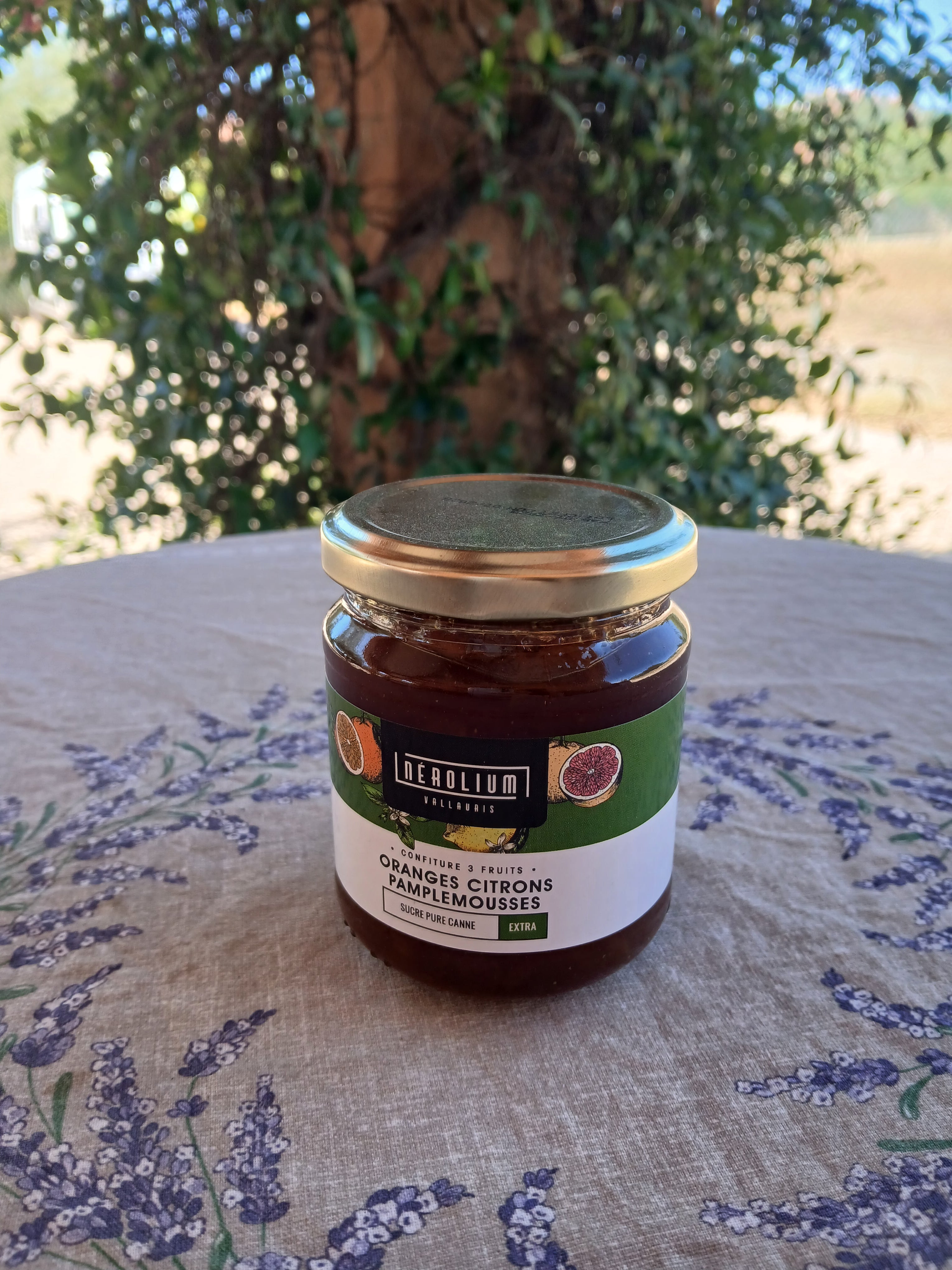 Confiture Oranges Citrons Pamplemousses 250g