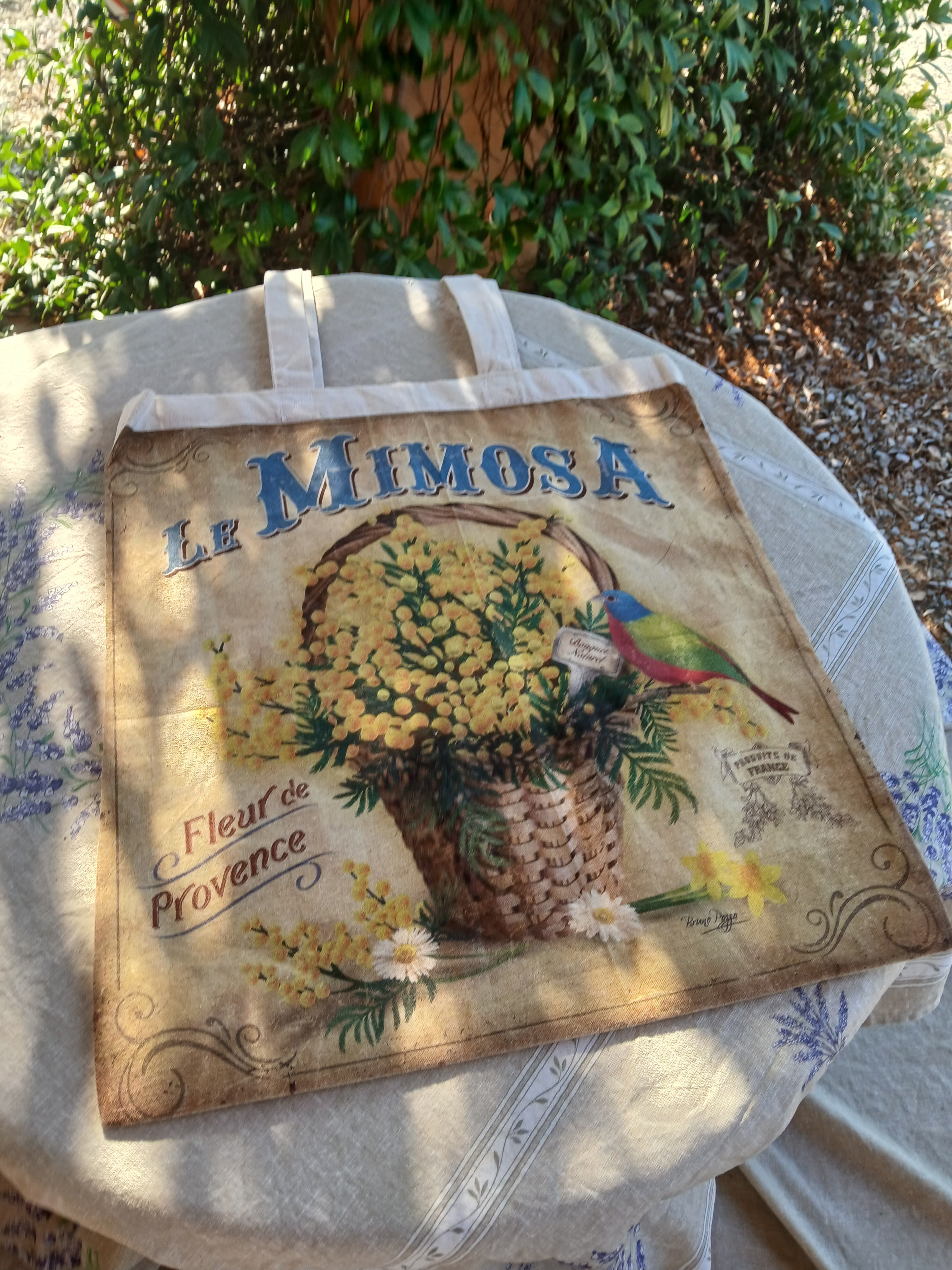 Sac cabas imprimé