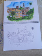 Album de coloriage Côte d'Azur