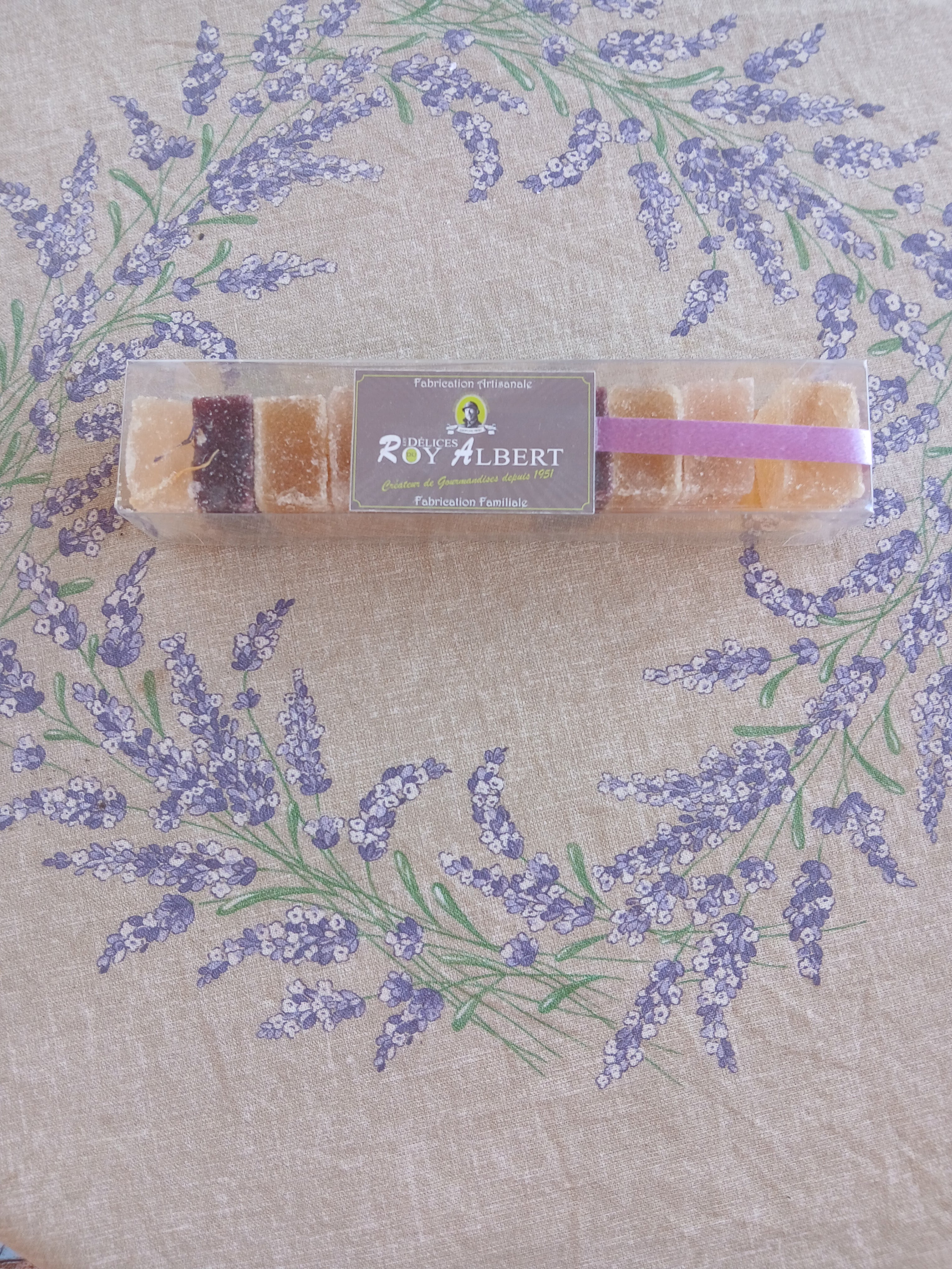 Pâtes de fruit aux fleurs 95g