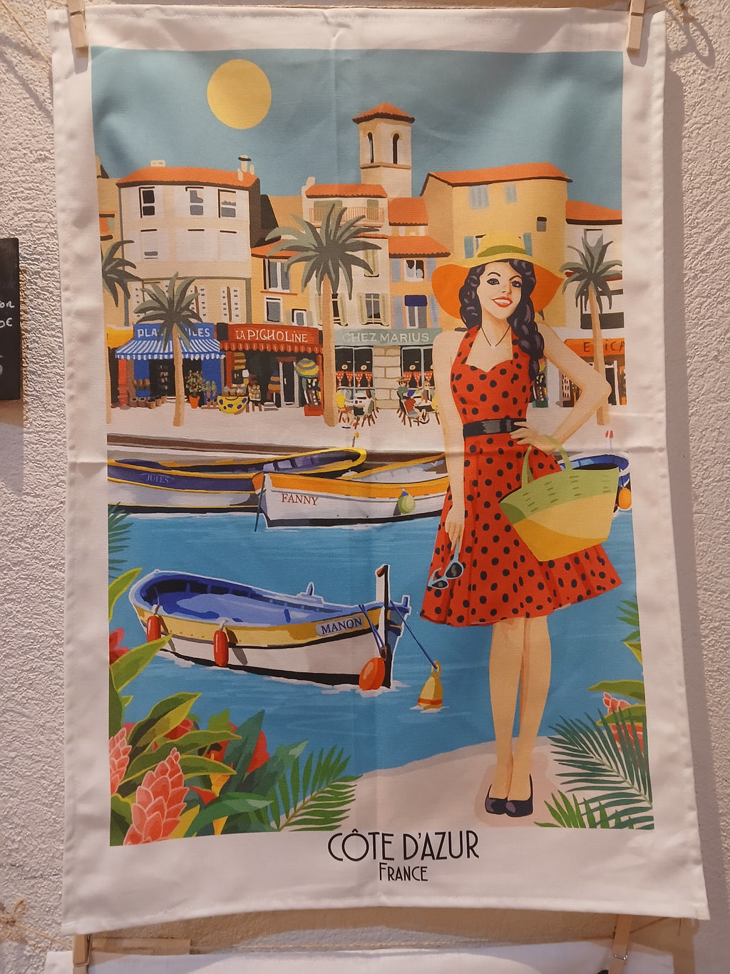 Torchon imprimé
