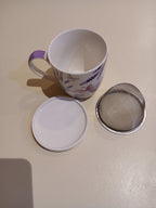 Tisanière porcelaine