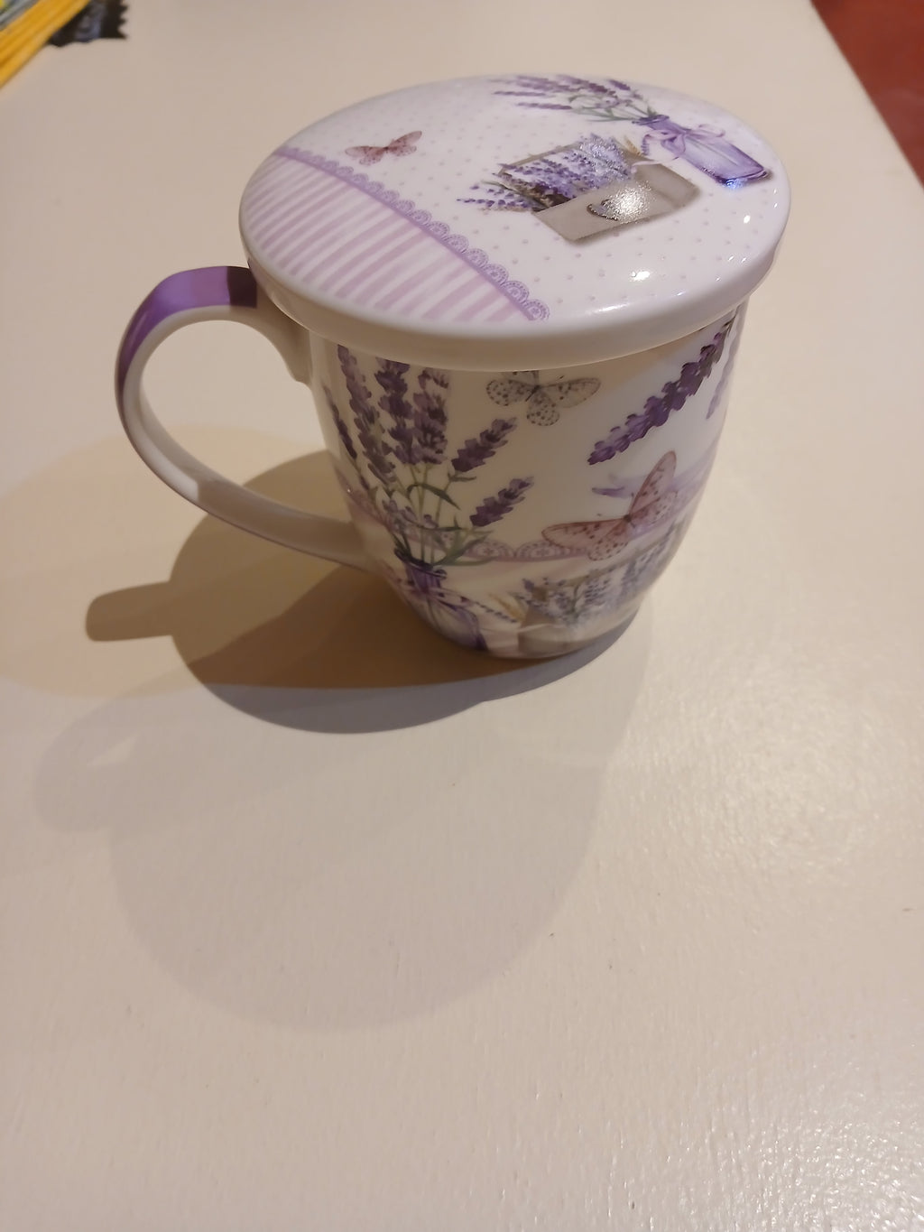 Tisanière porcelaine