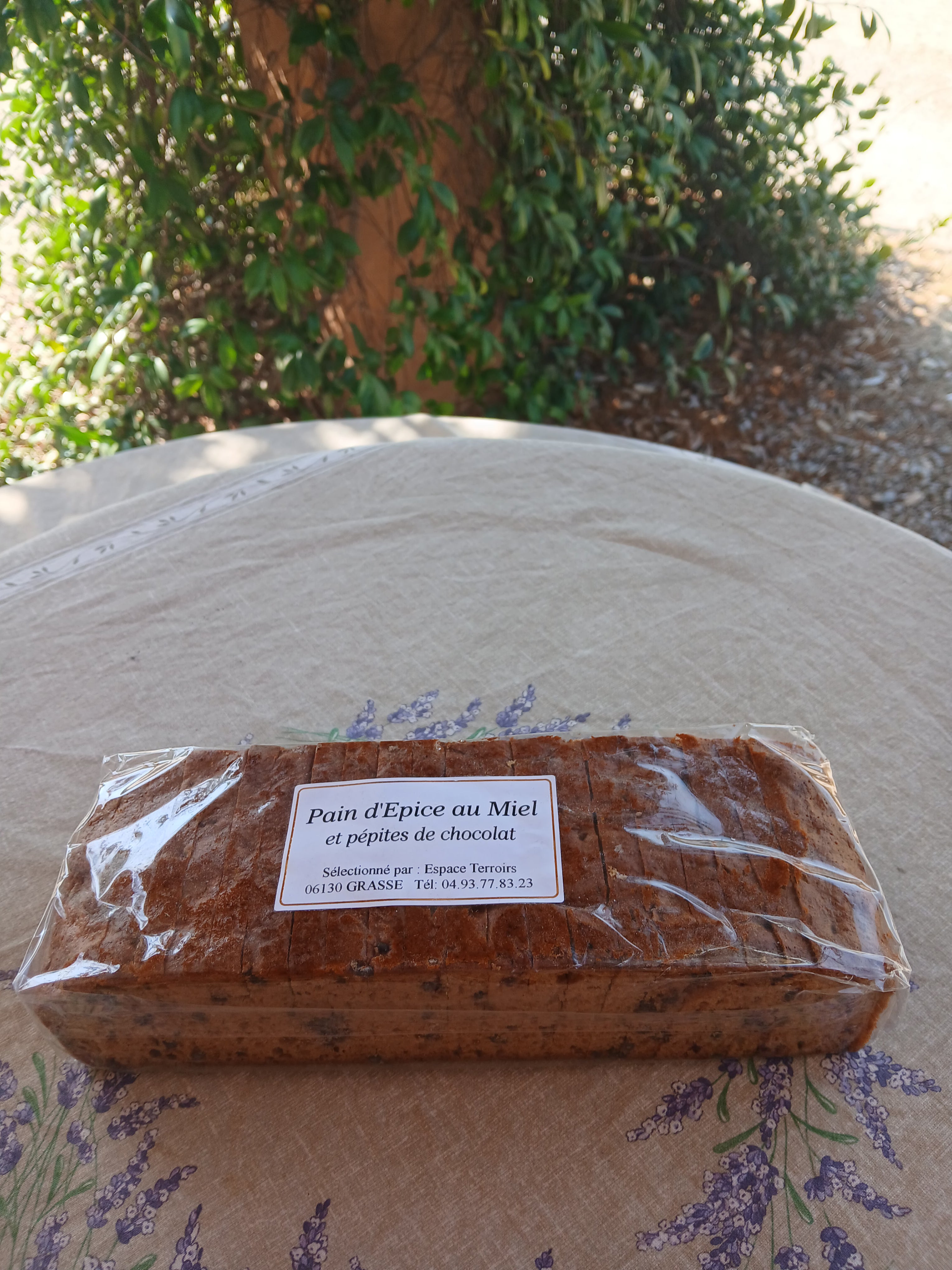 Pain d'épice au miel et pépites de chocolat 300g