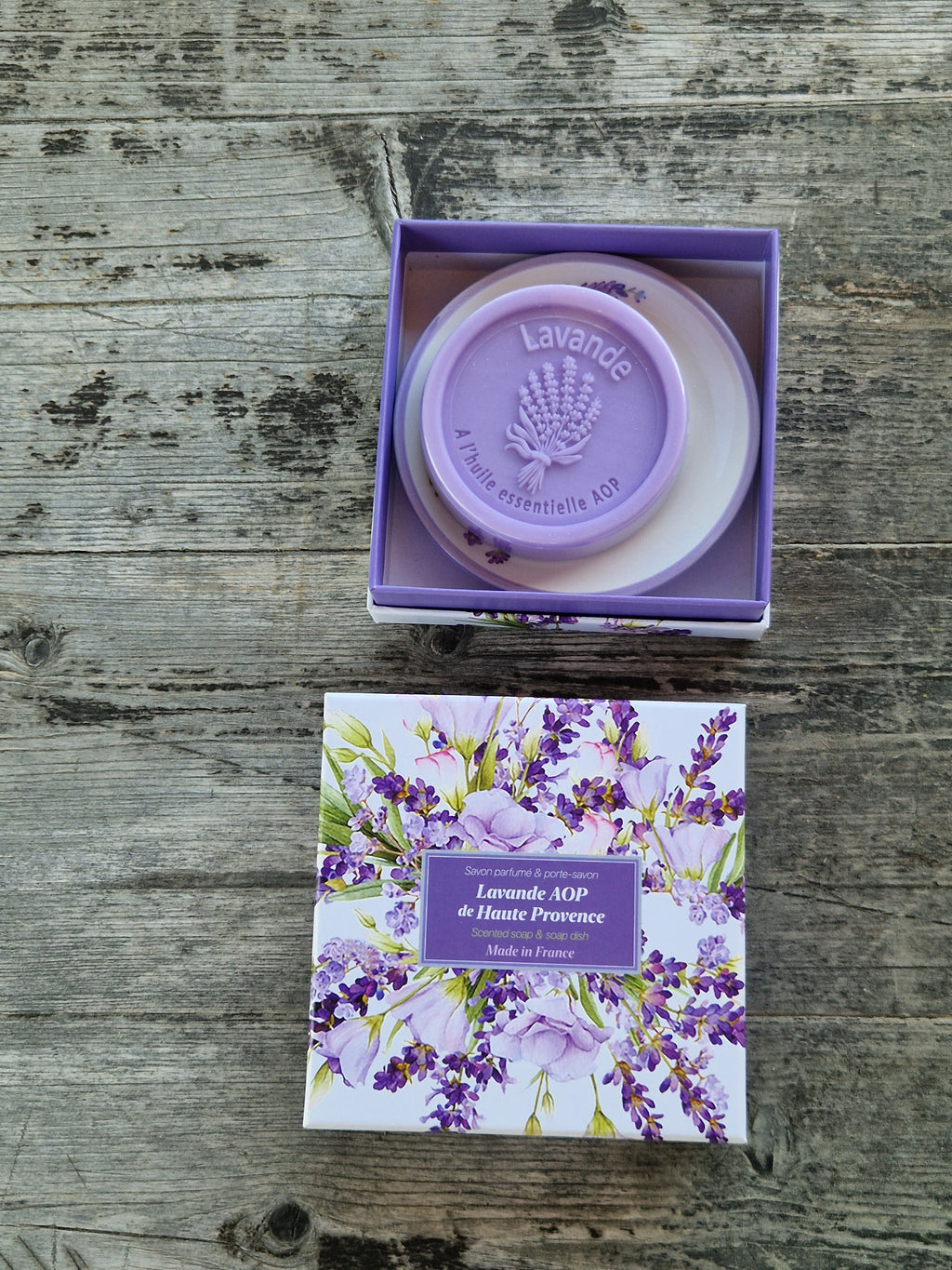 Coffret porte-savon