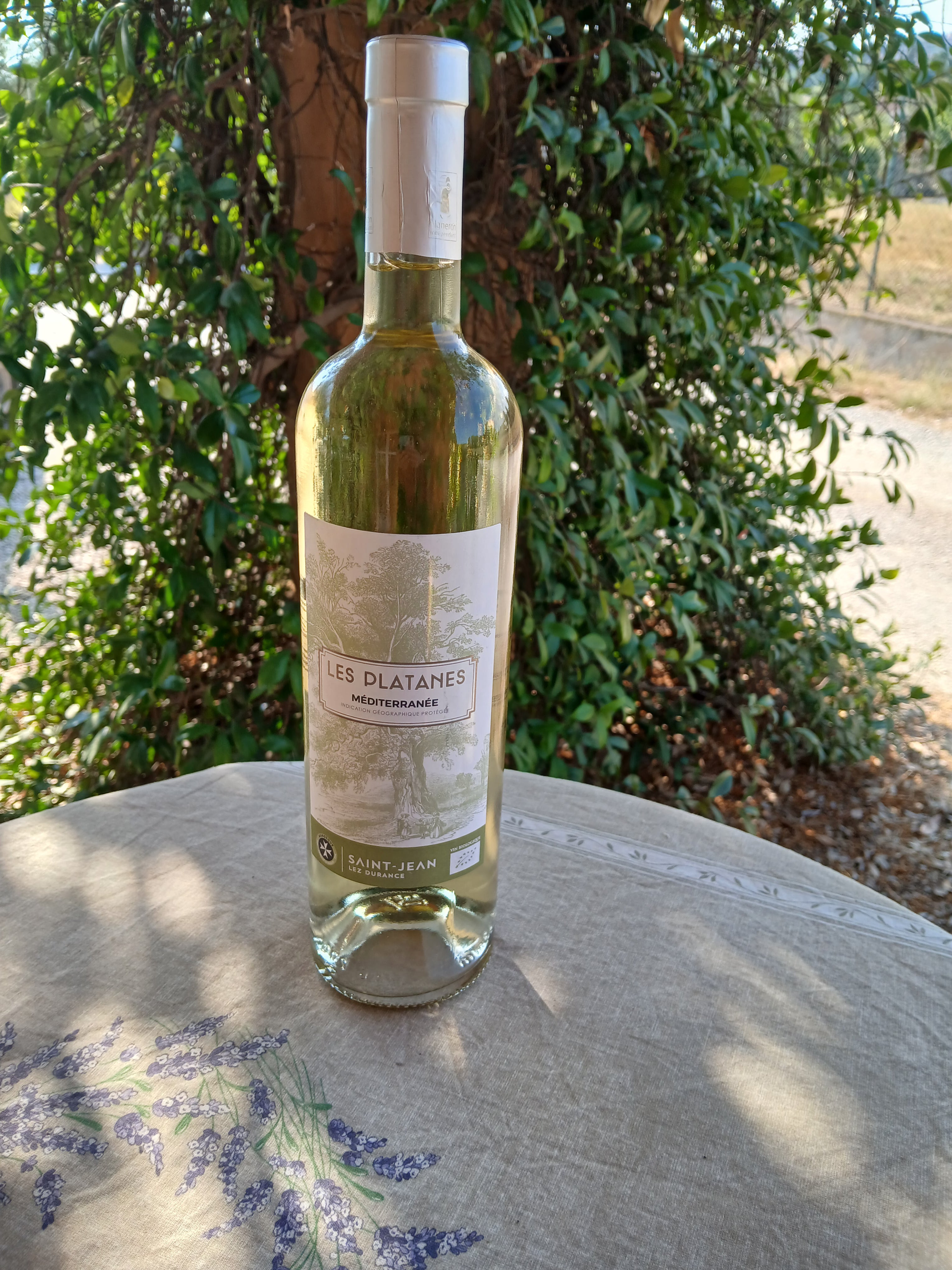 Les Platanes bio blanc 75cl