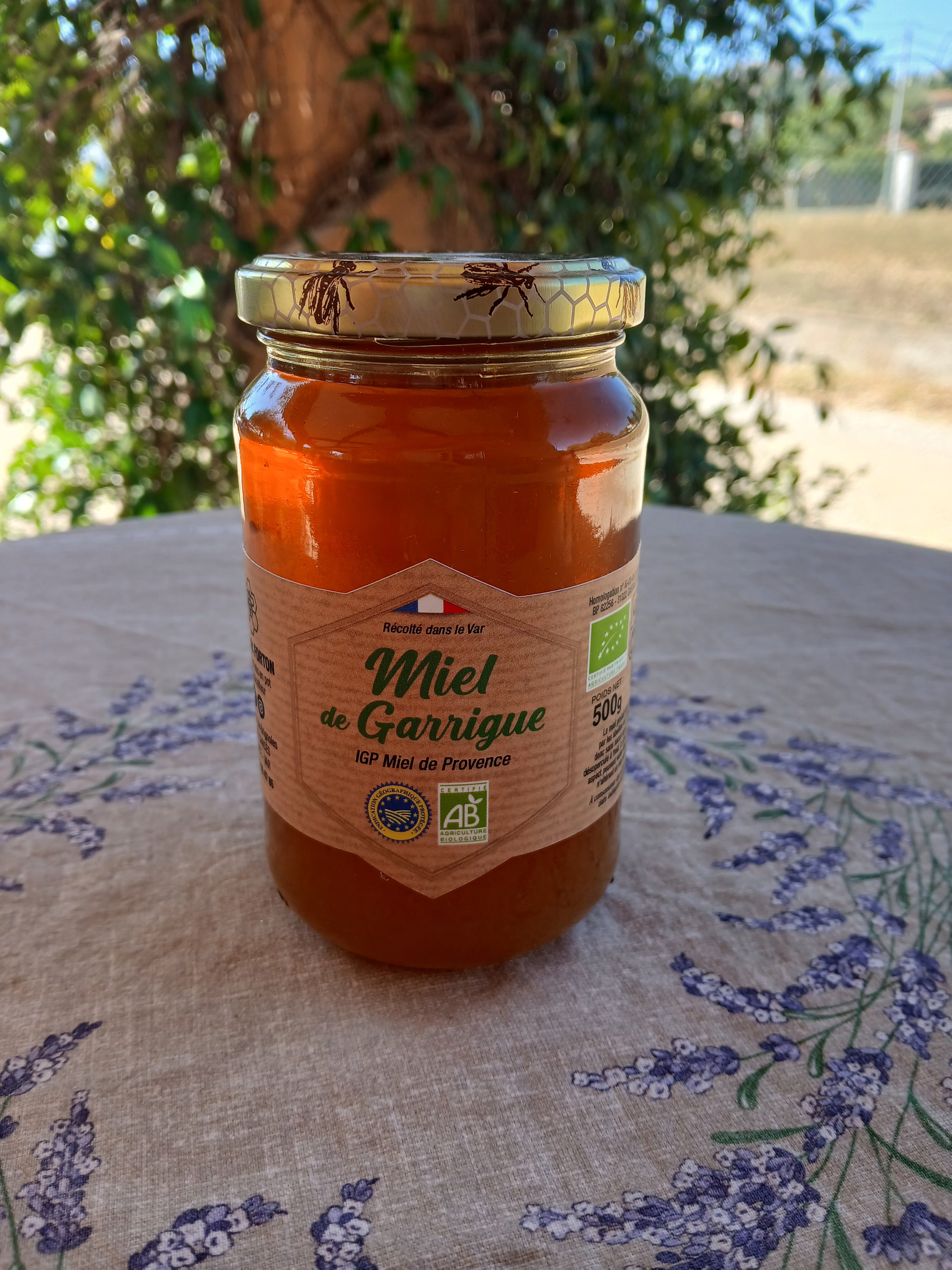 Miel bio 500g