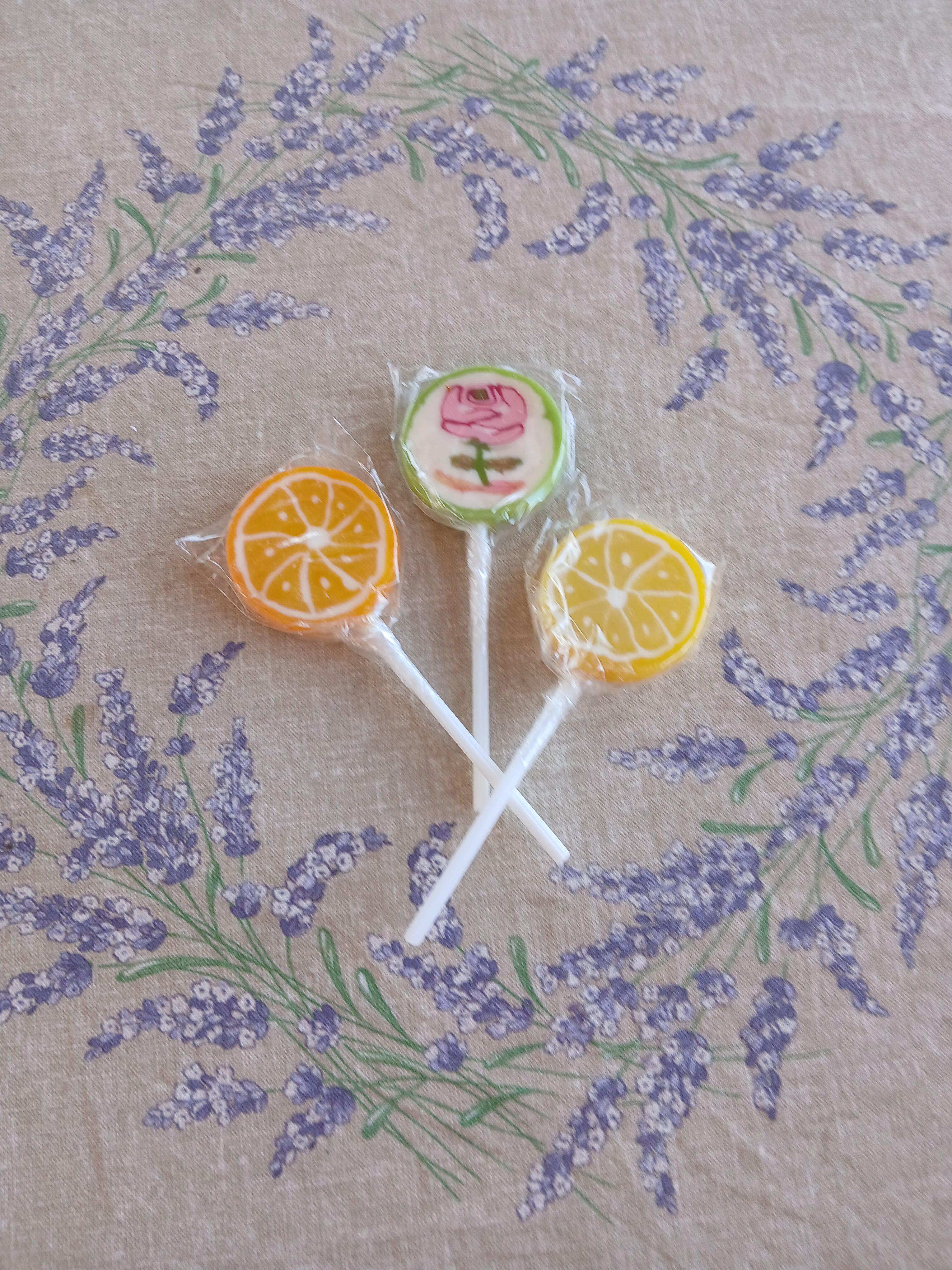 Sucettes aux fruits