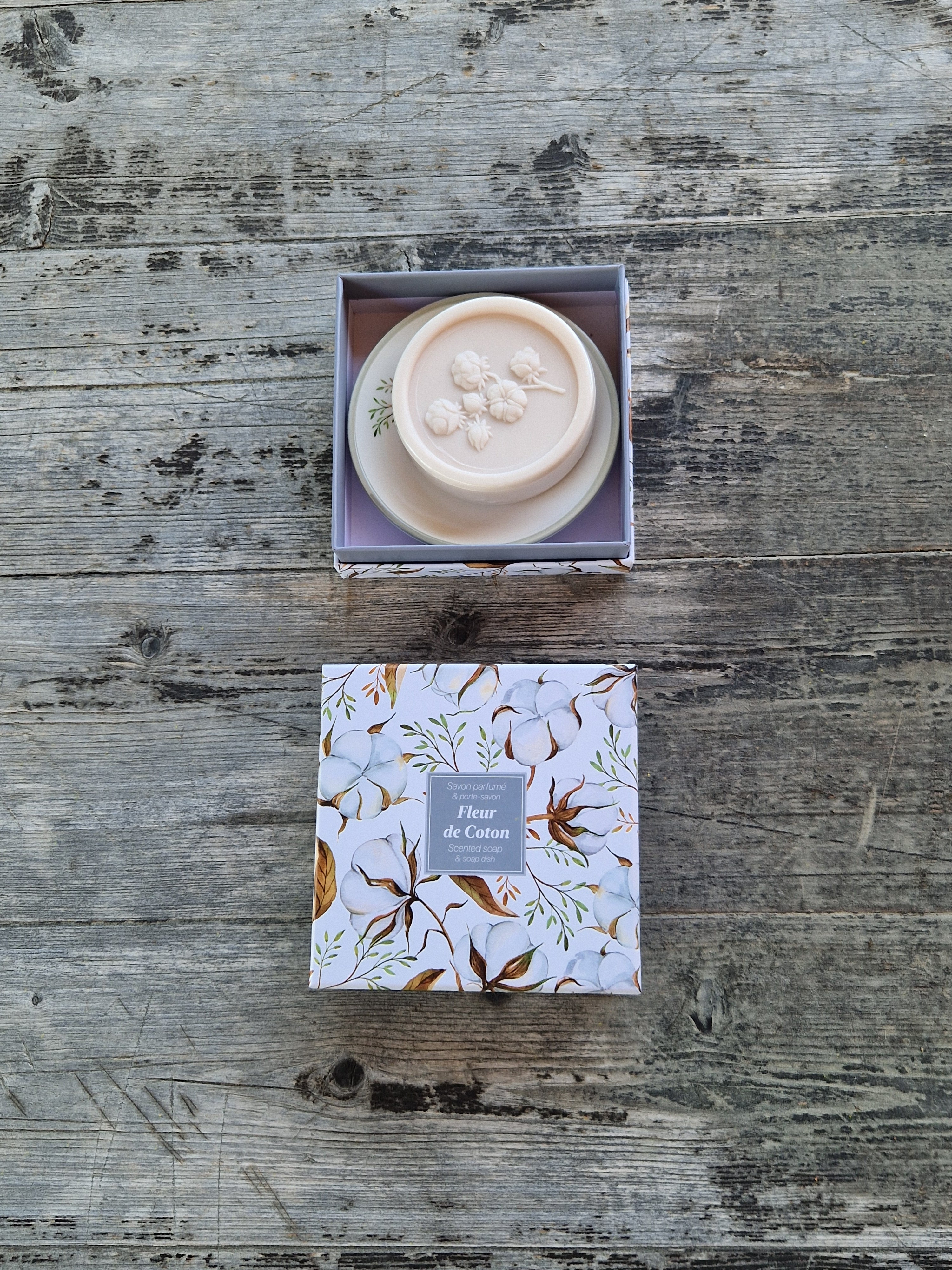 Coffret porte-savon