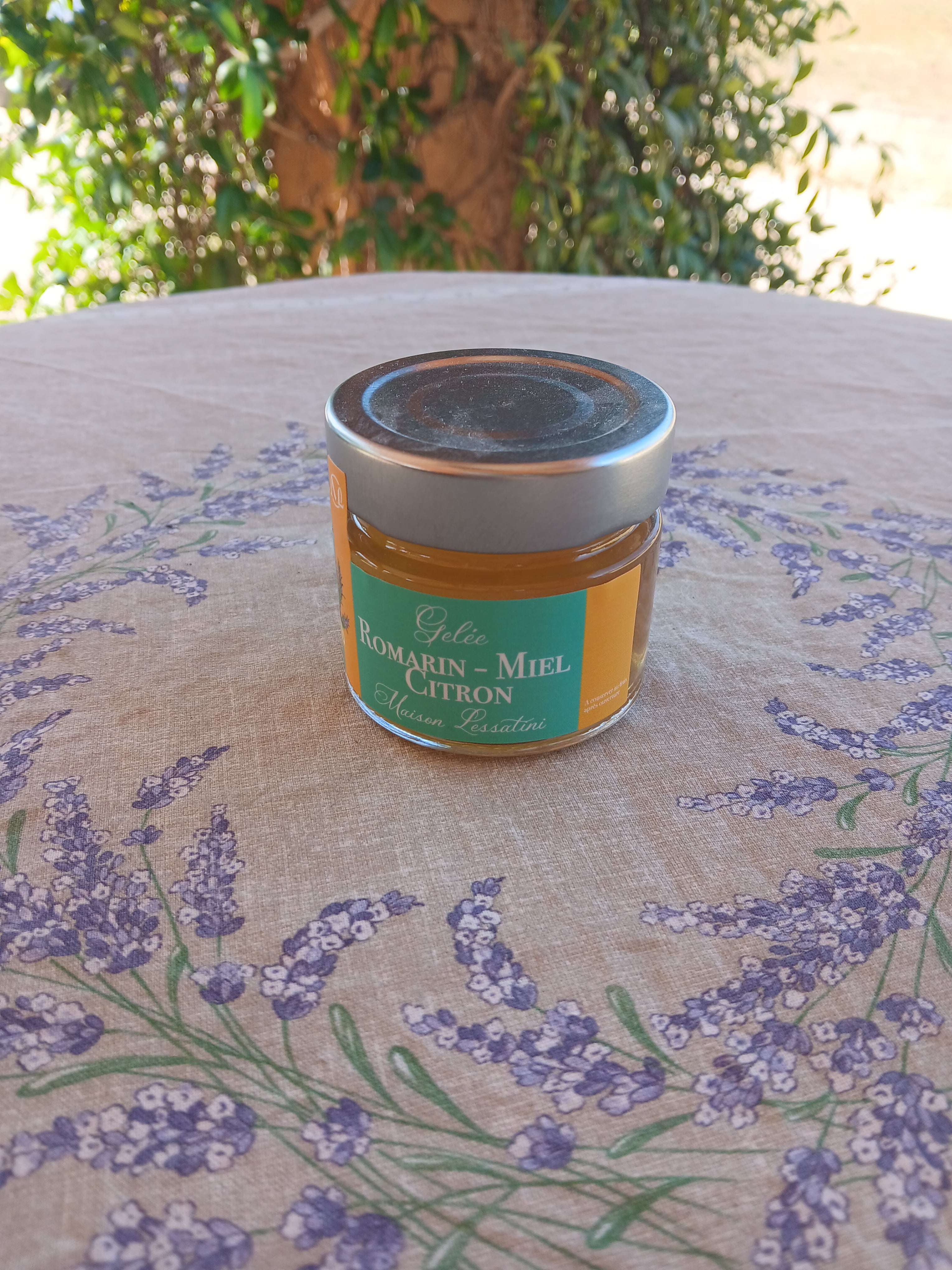 Gelée Romarin, Miel et Citron 95g