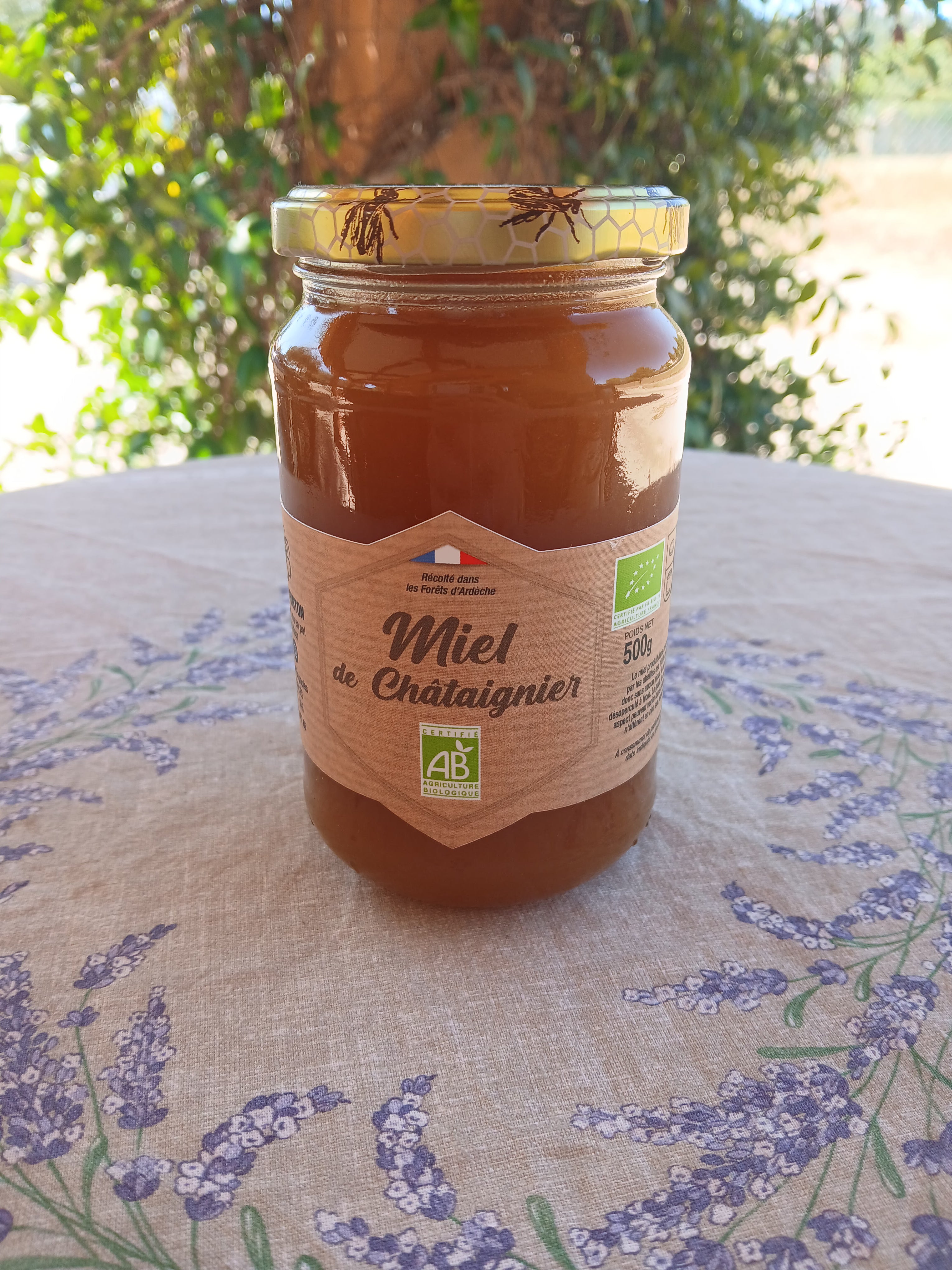 Miel bio 500g