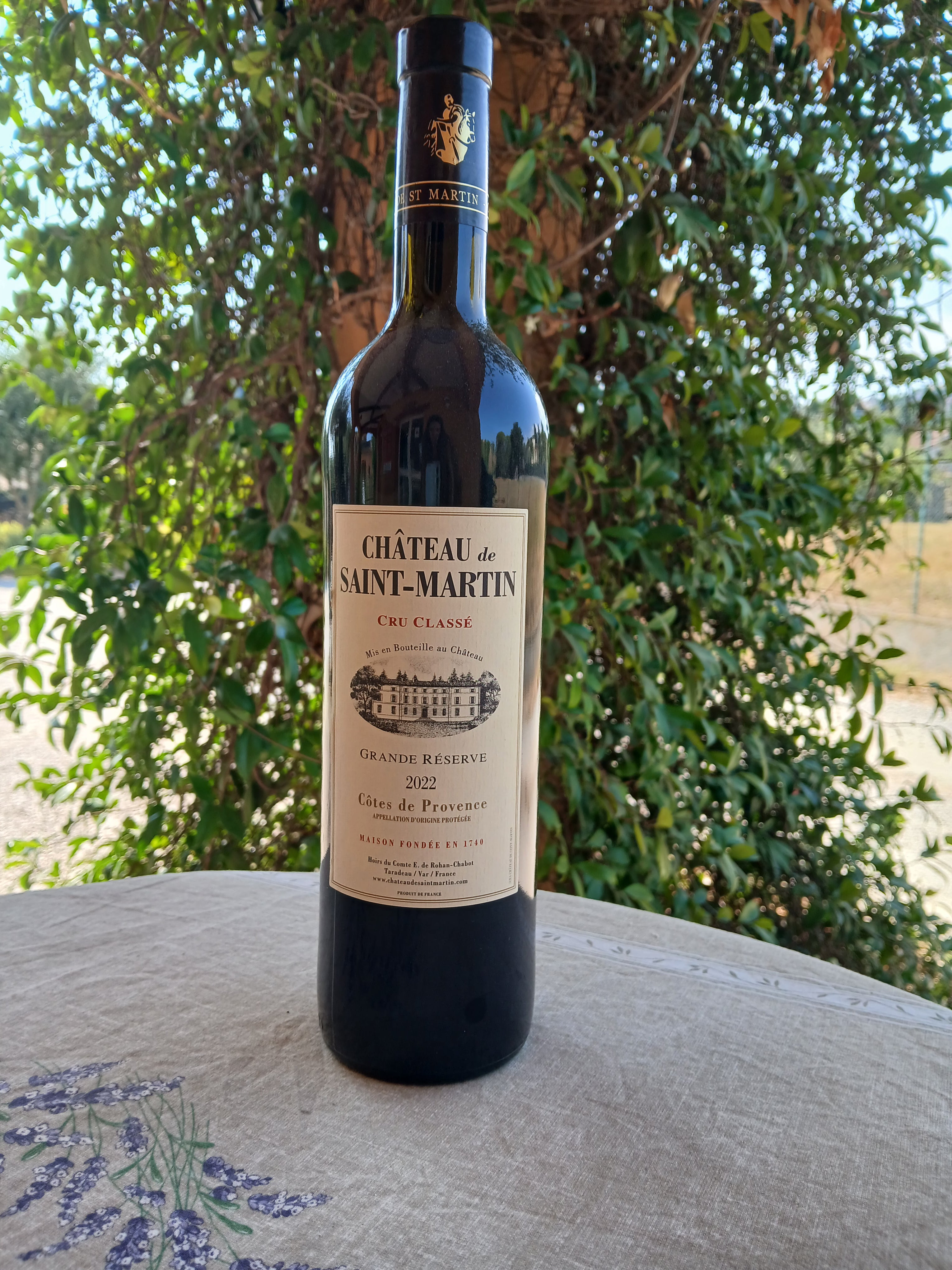 Château St Martin grande réserve rouge 75cl