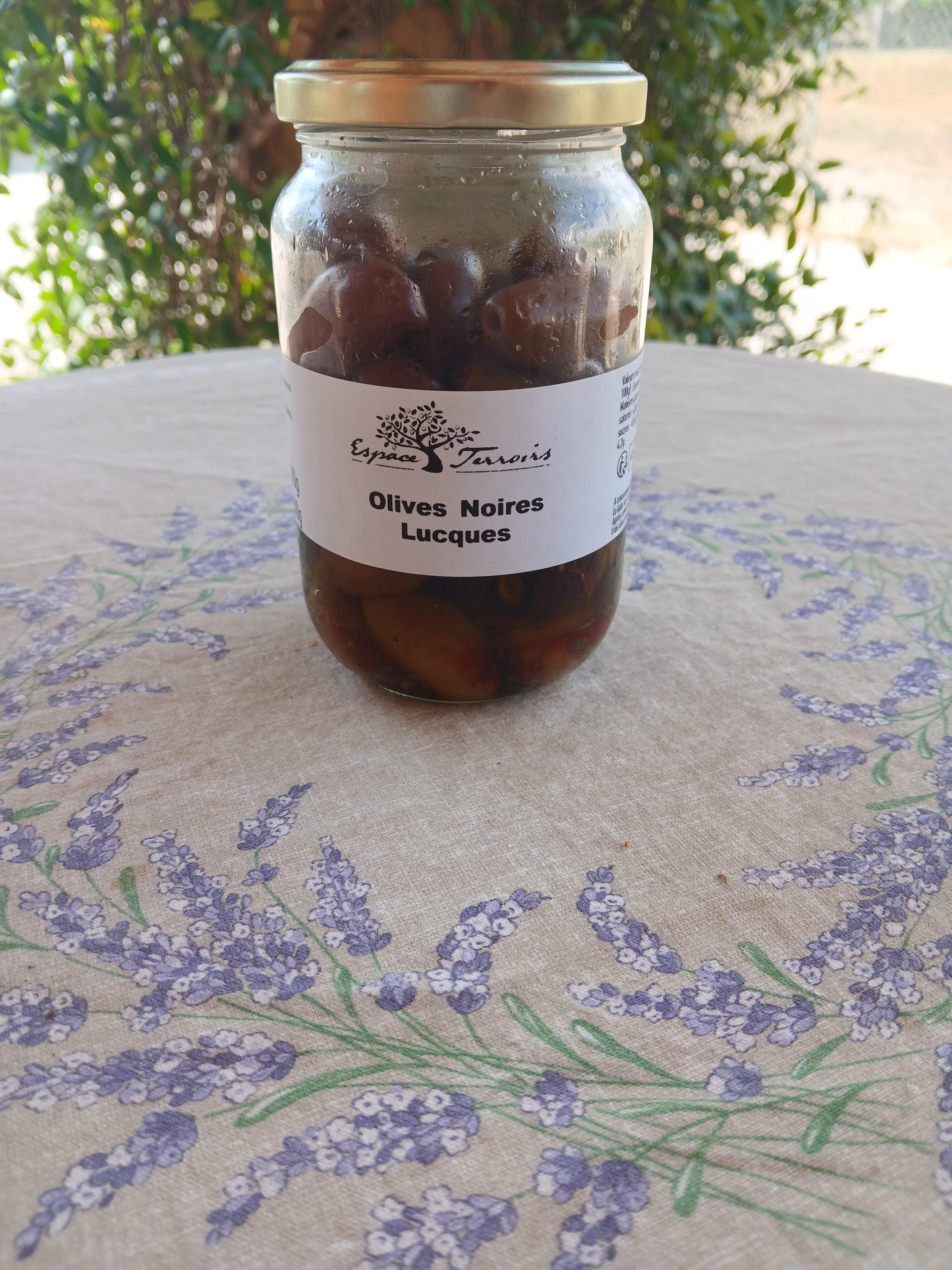 Olives Noires Lucques 200g