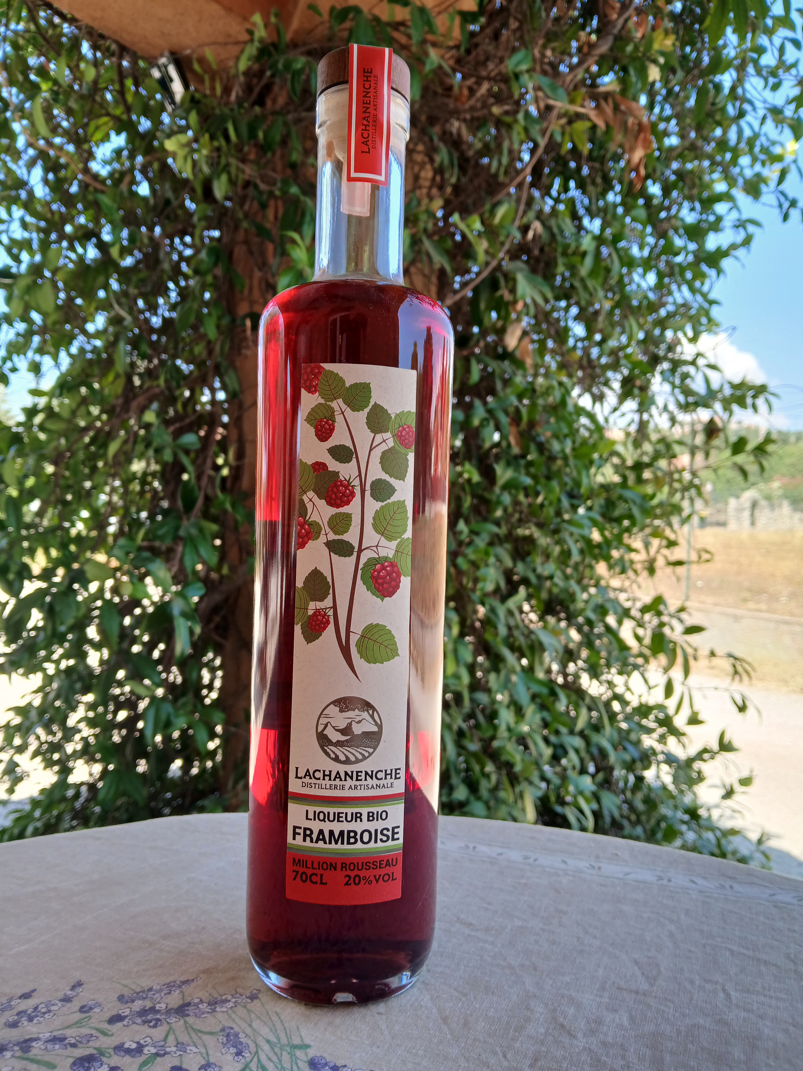 Liqueur BIO Framboise 70cl