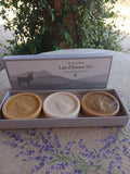 Coffret 3 savons lait d'ânesse bio