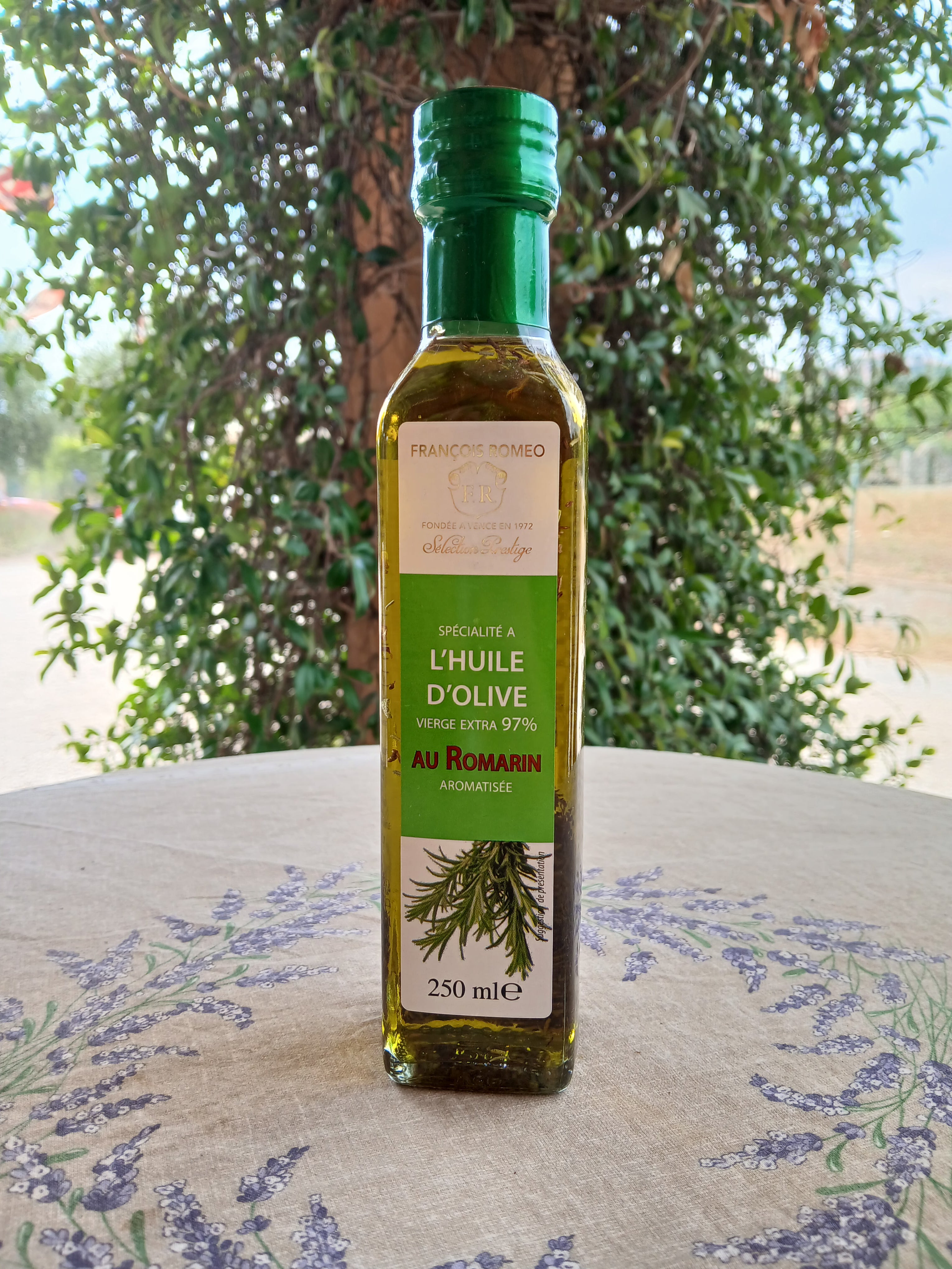 Huile d'olive aromatisée 25cl