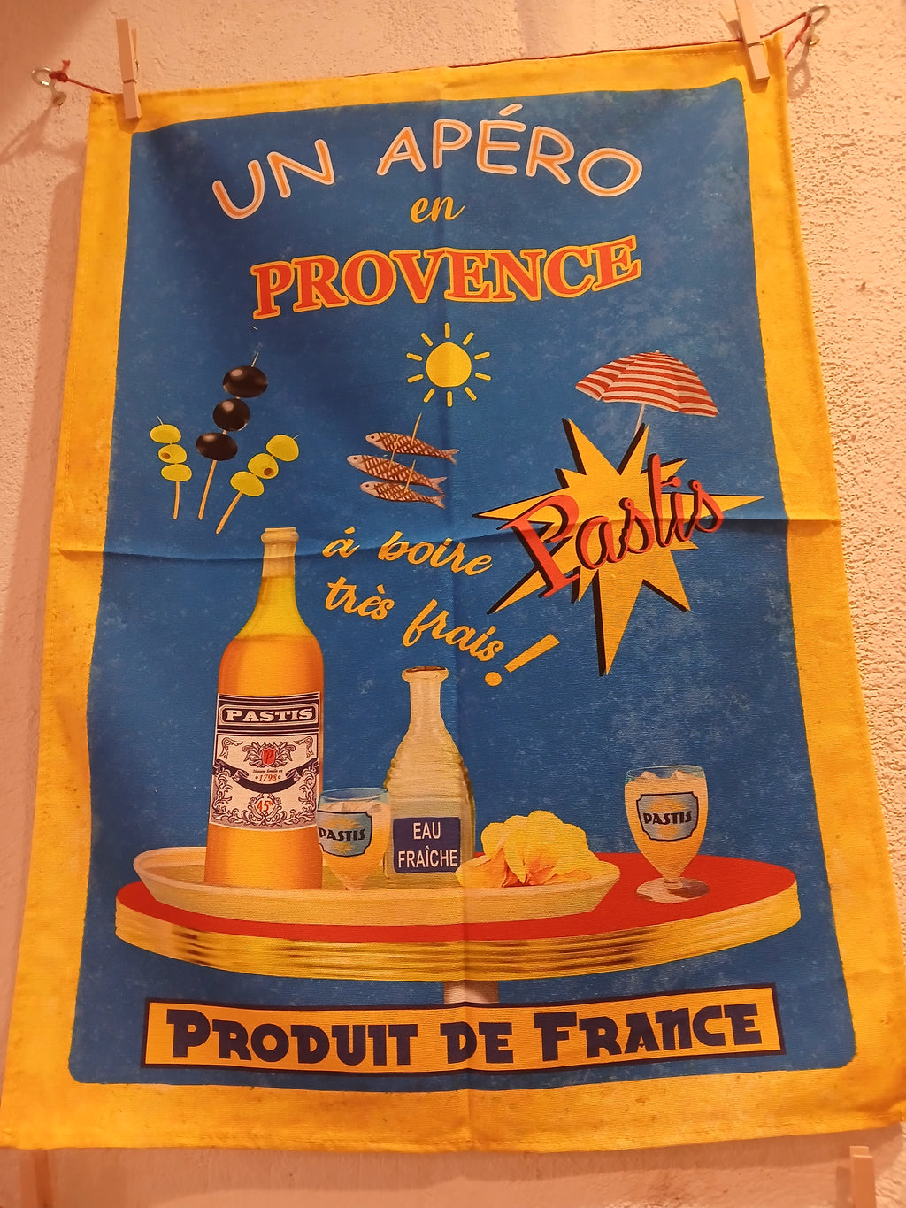 Torchon imprimé