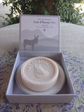 Coffret porte savon au lait d'ânesse