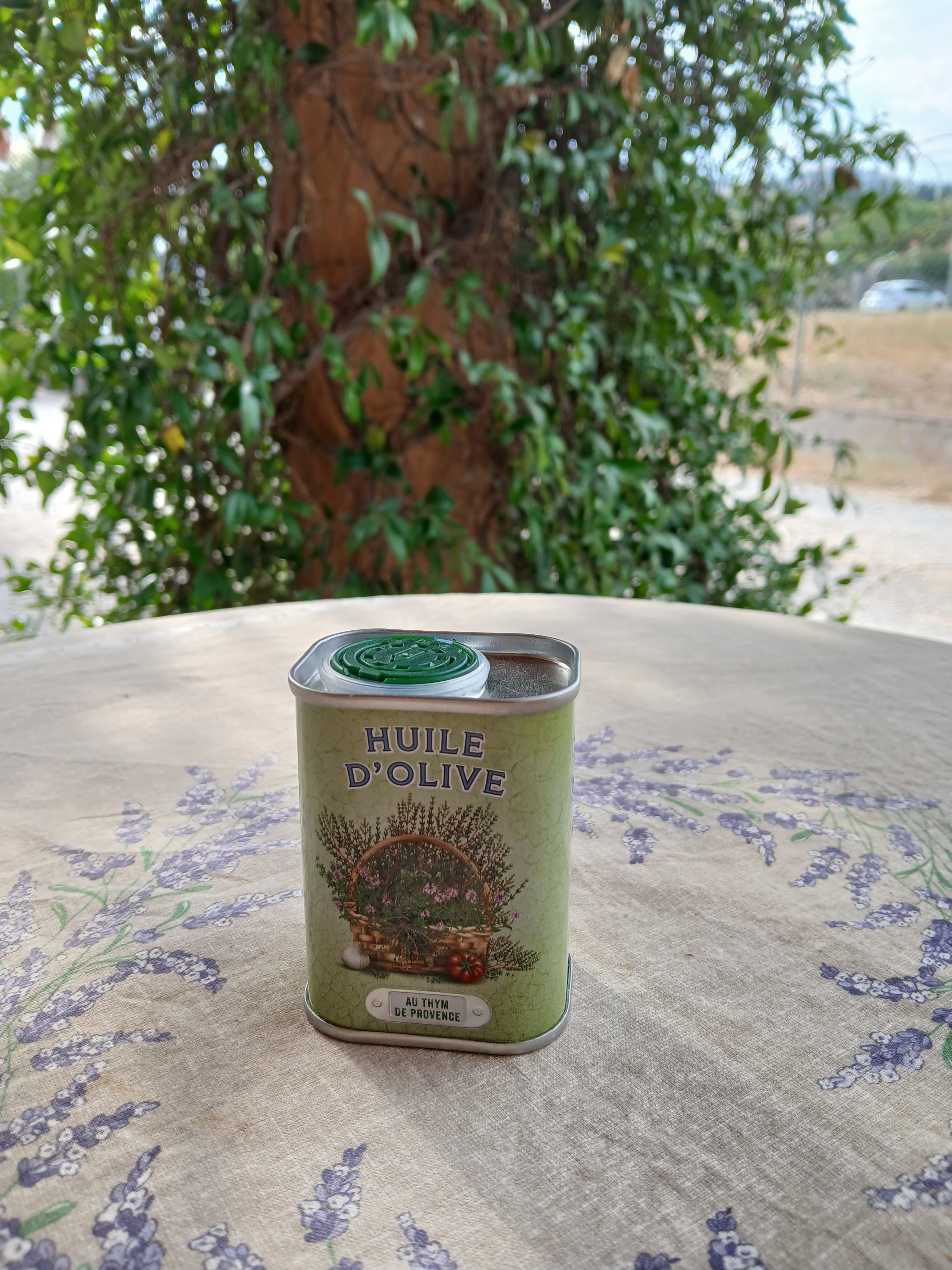 Bidon d'huile d'olive aromatisée 75cl