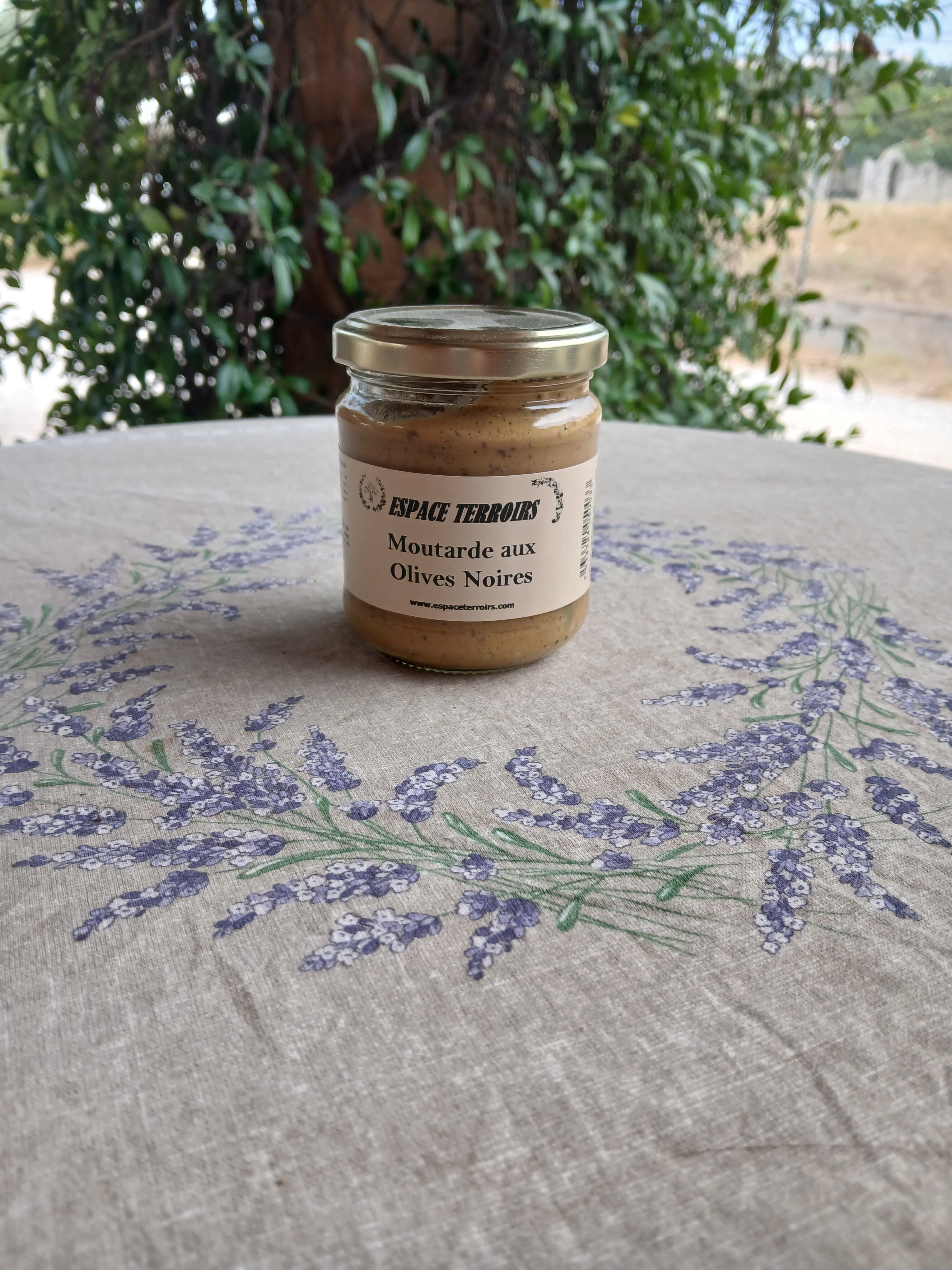 Moutarde aux Olives Noires 180g