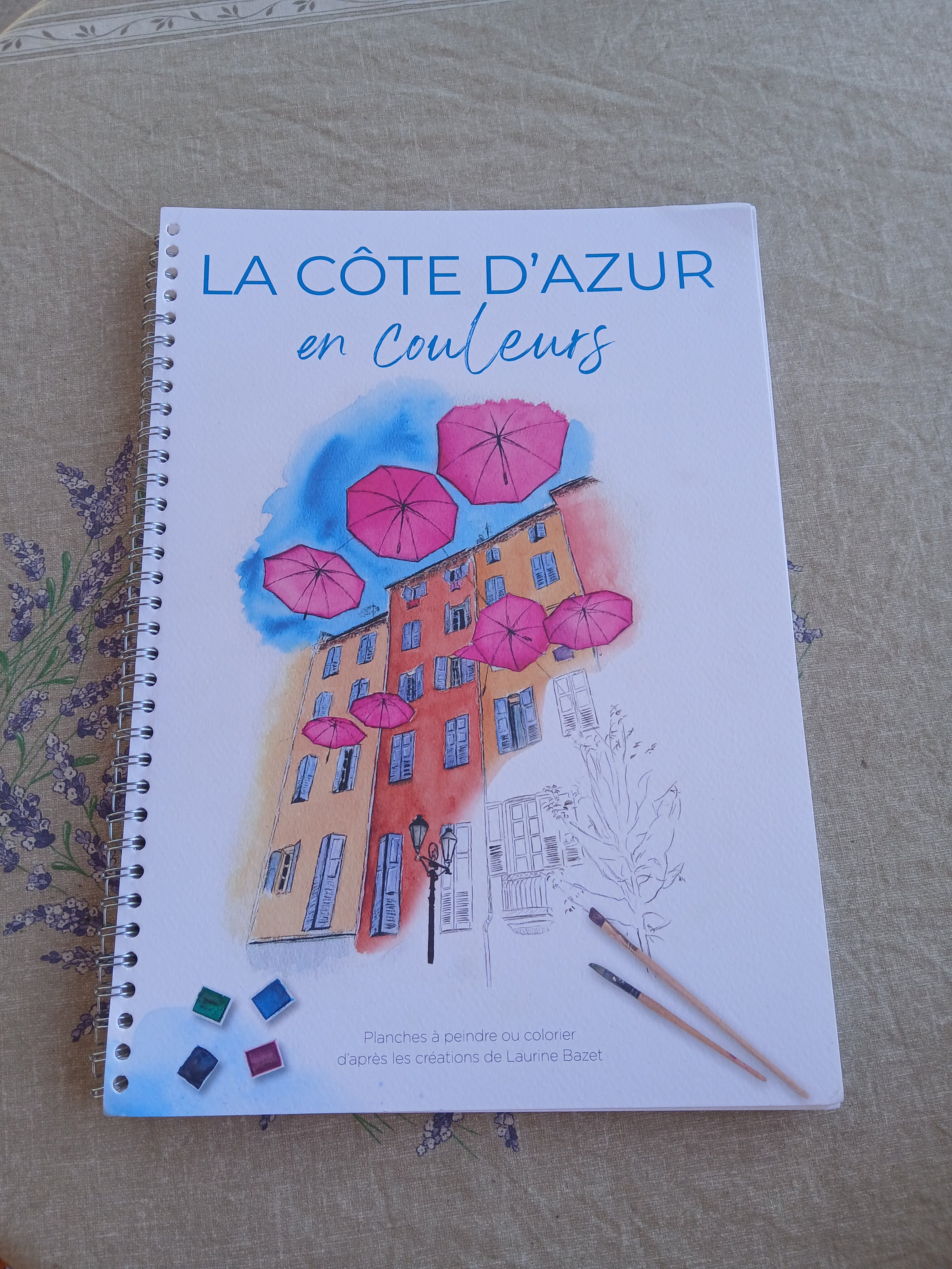 Album de coloriage Côte d'Azur