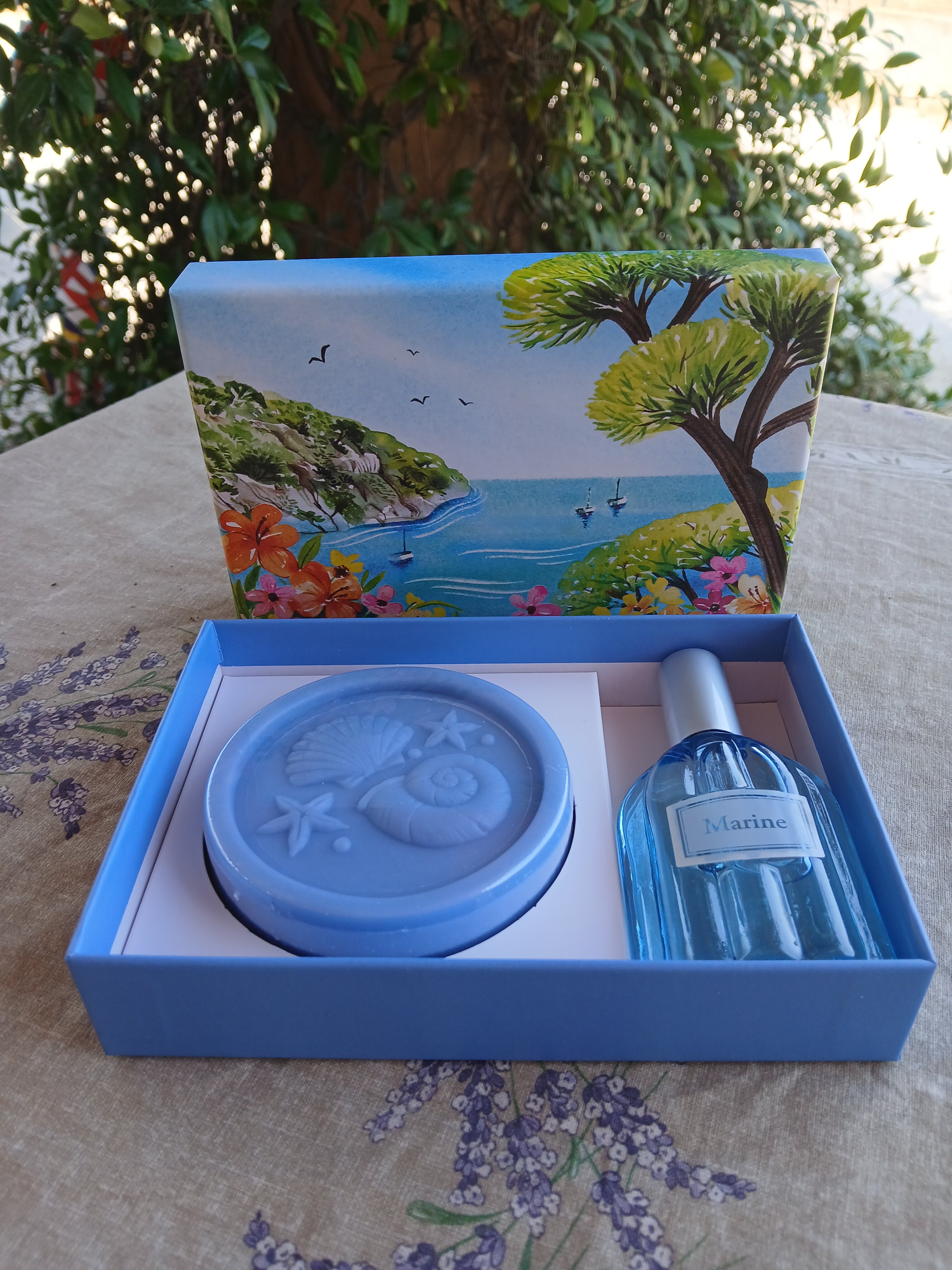 Coffret savon + eau de toilette