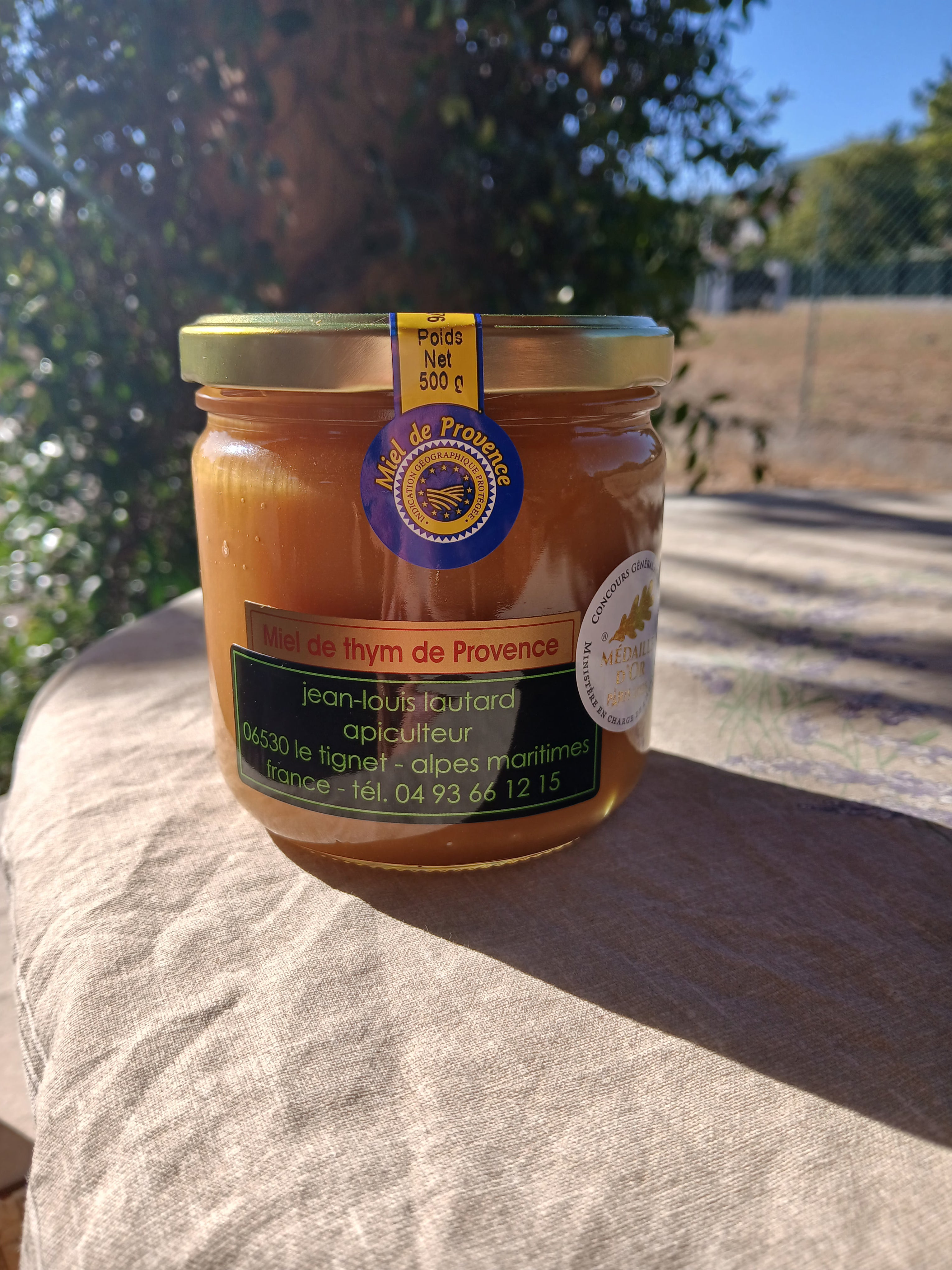 Miel de thym Lautard 500g