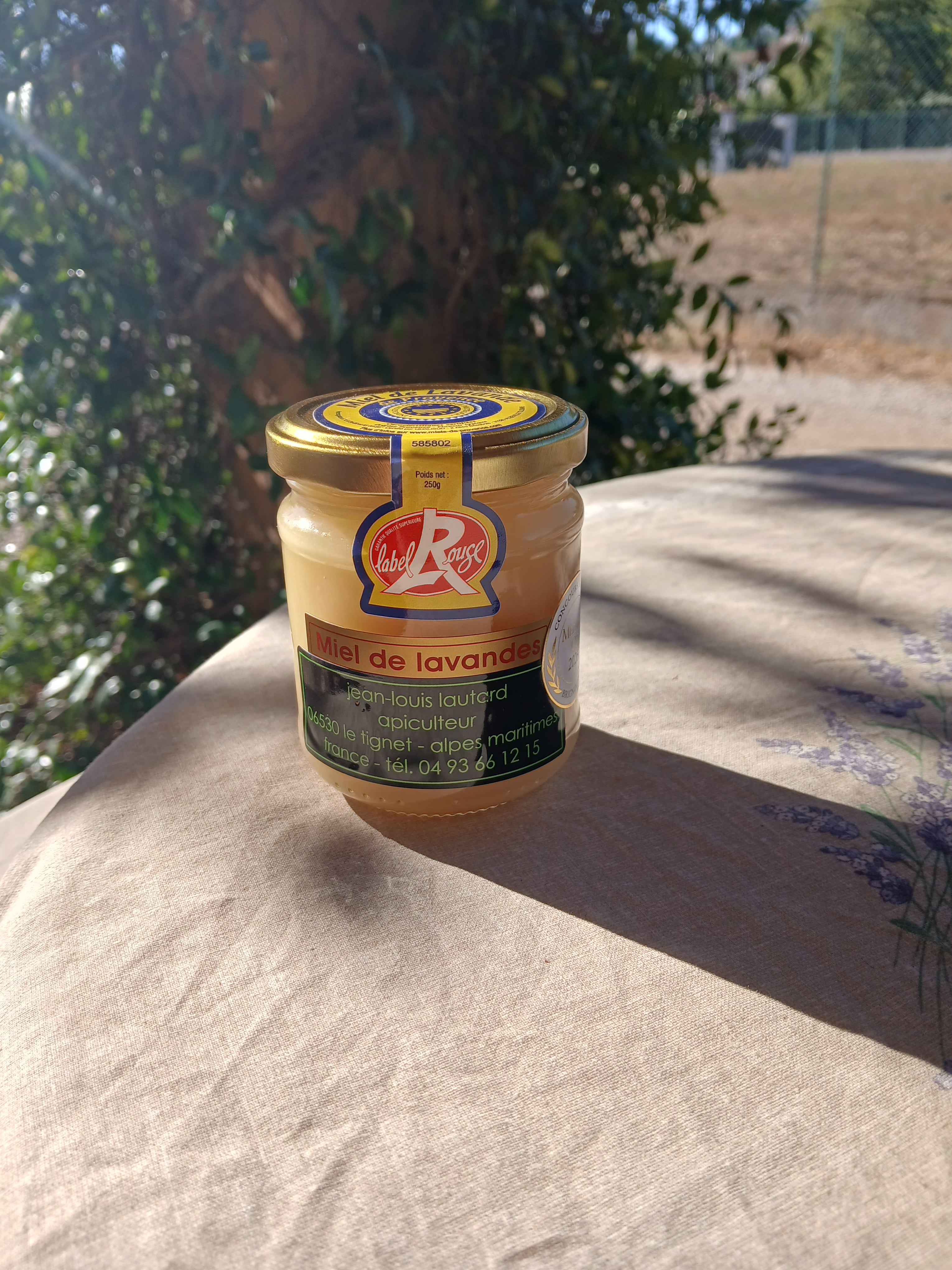 Miel de lavandes Lautard 250g