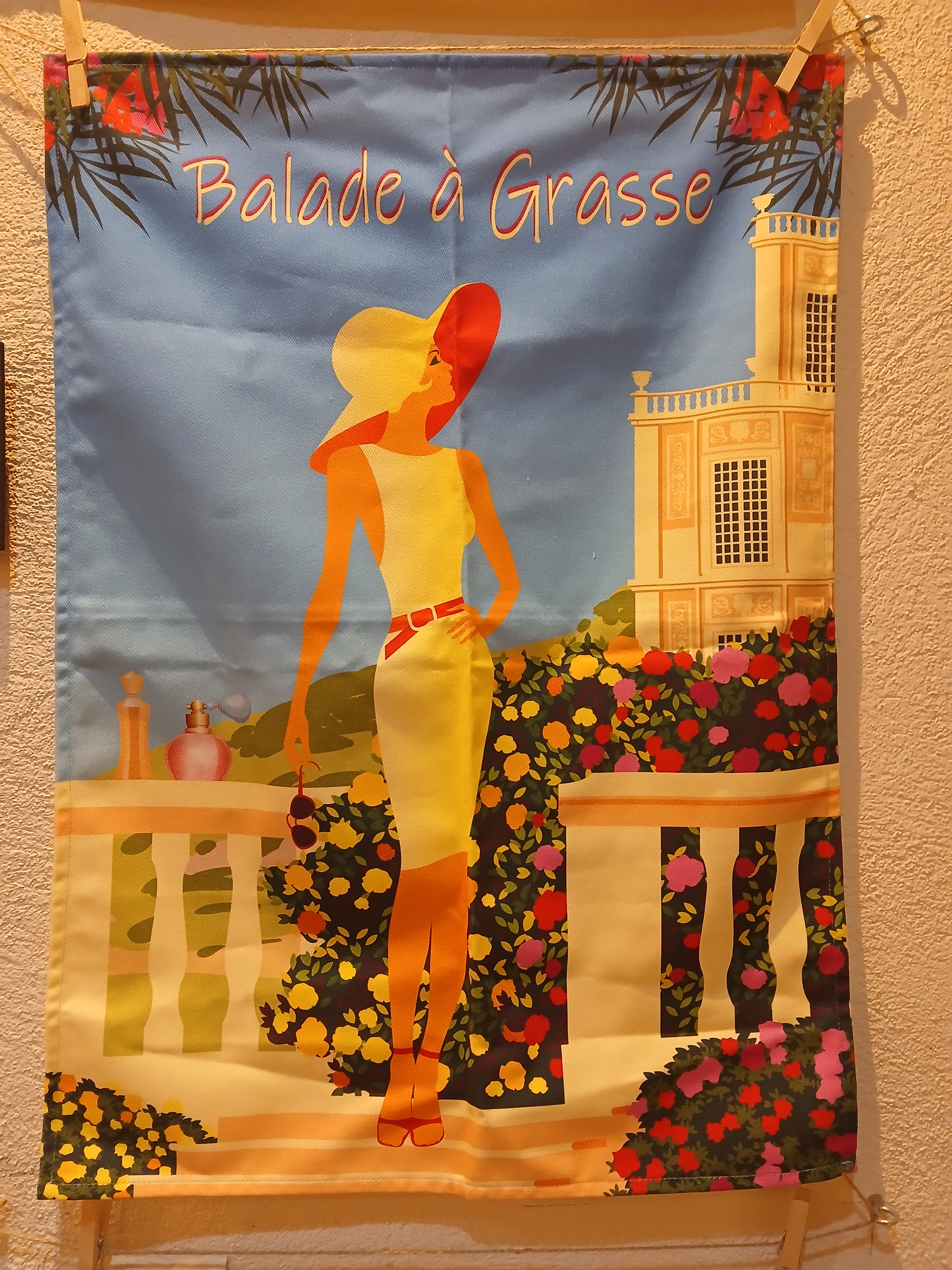 Torchon imprimé