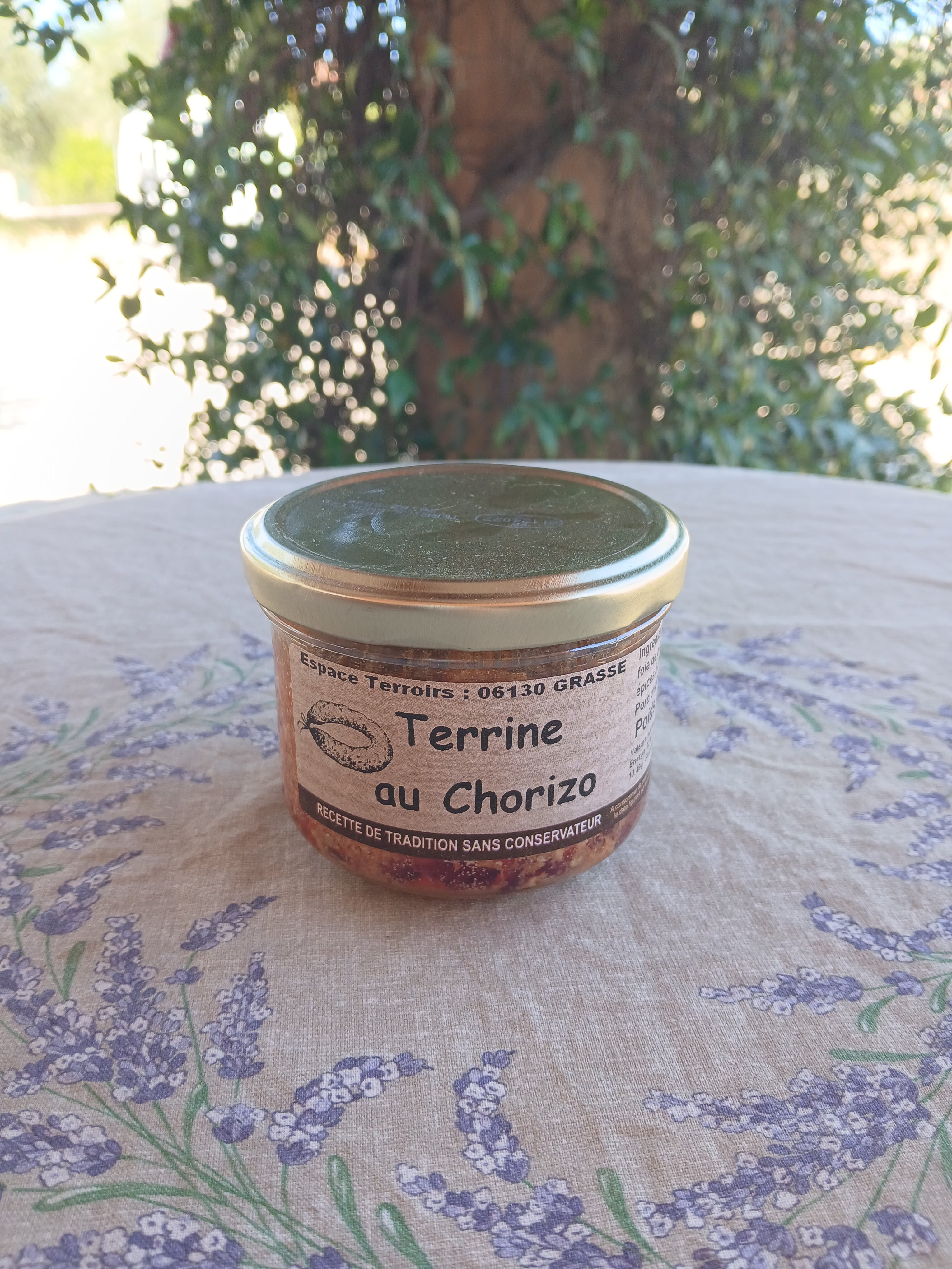 Terrine au Chorizo 180g