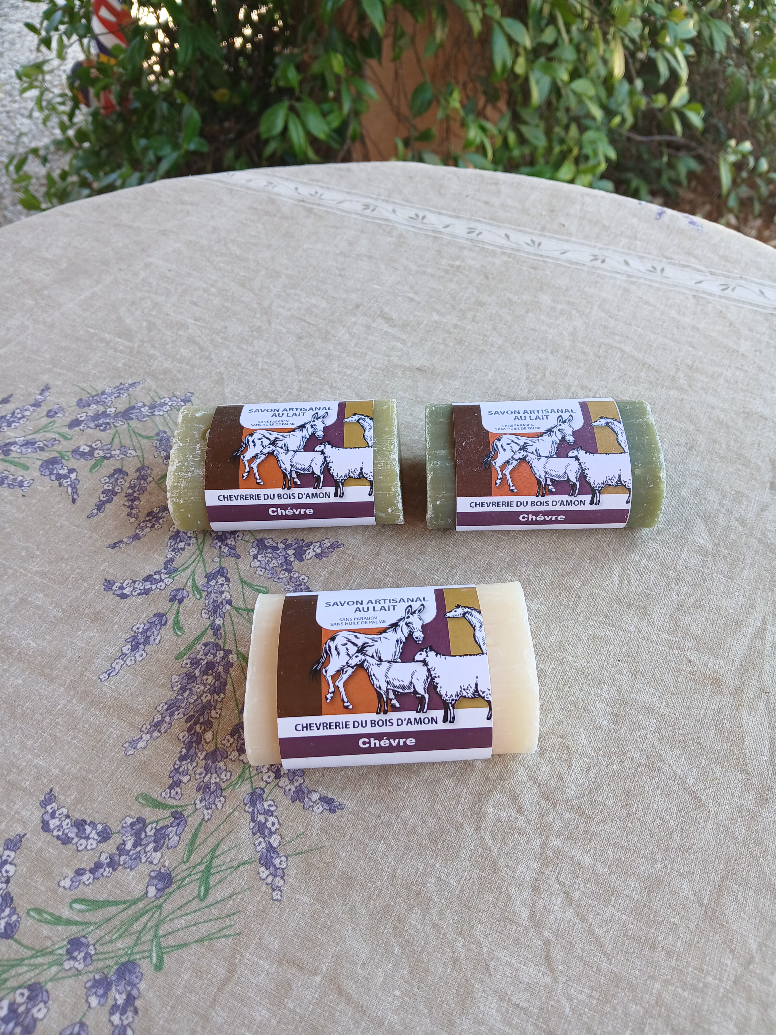 Savon chèvre ânesse