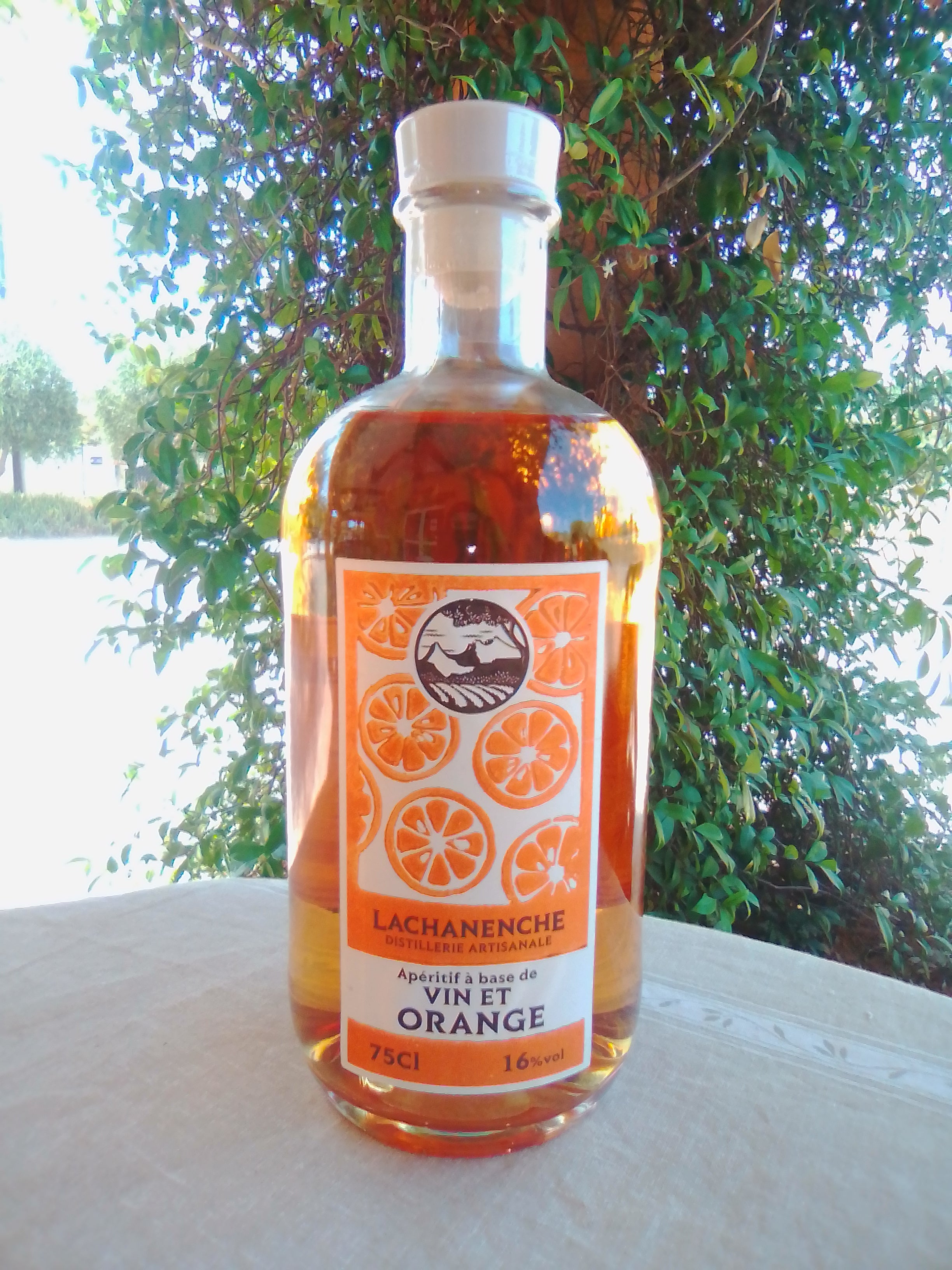 Vin et orange, 75cl
