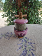 Moulin à herbes en céramique