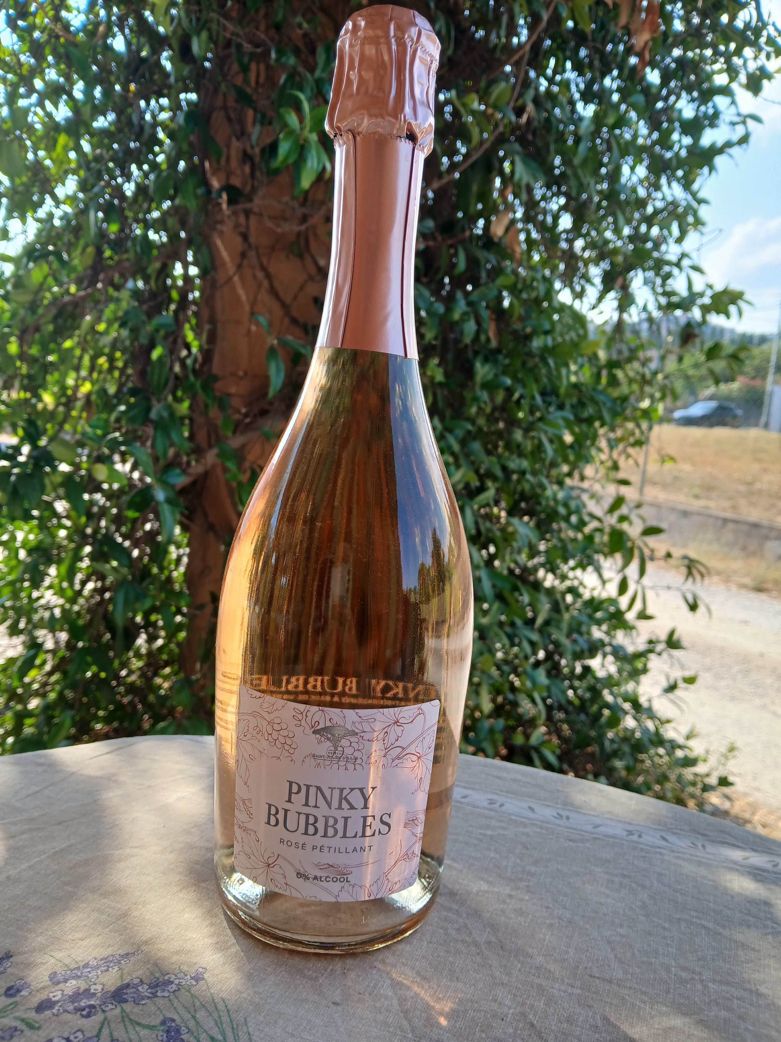 Rosé pétillant sans alcool 75cl
