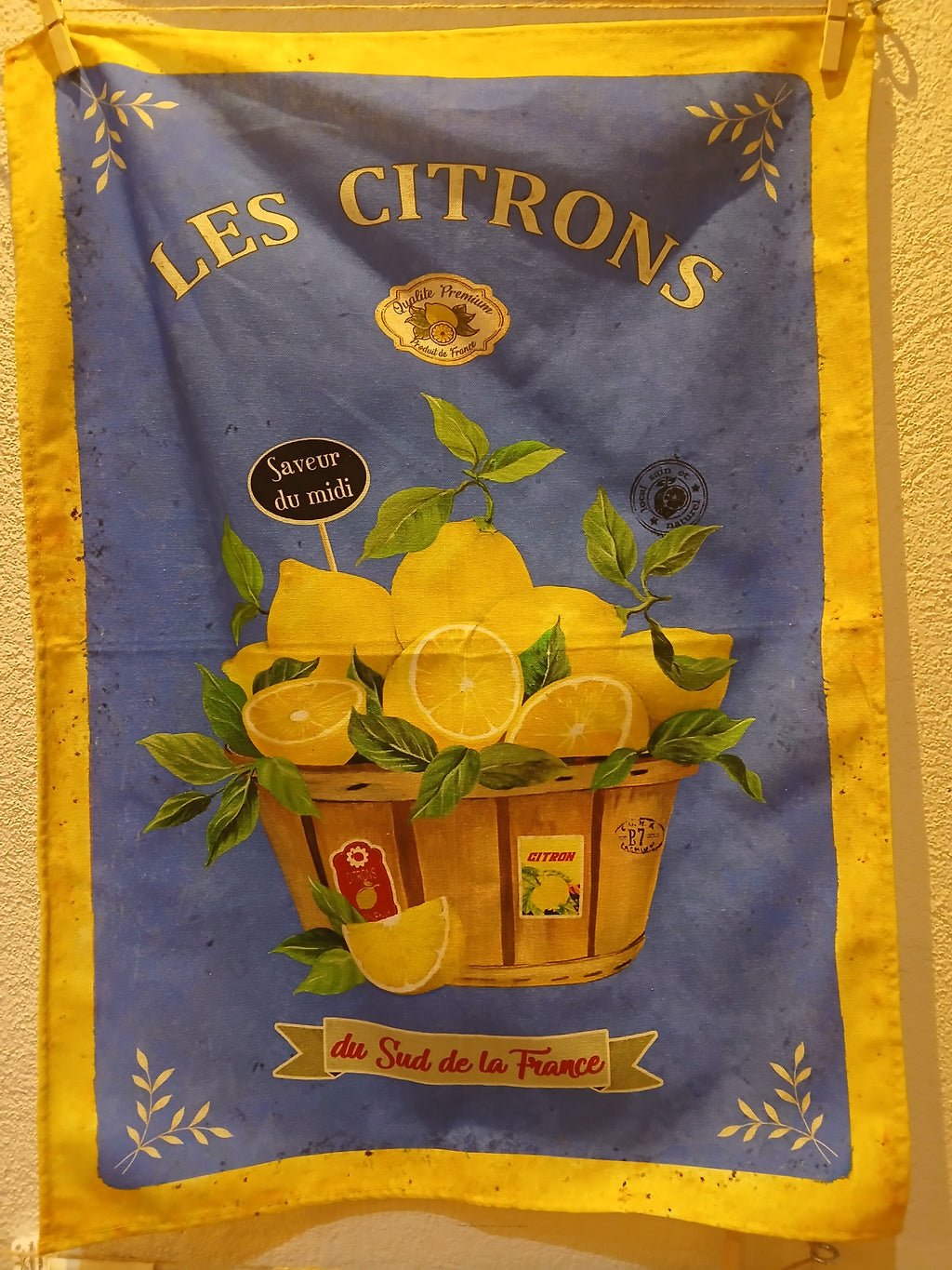 Torchon imprimé