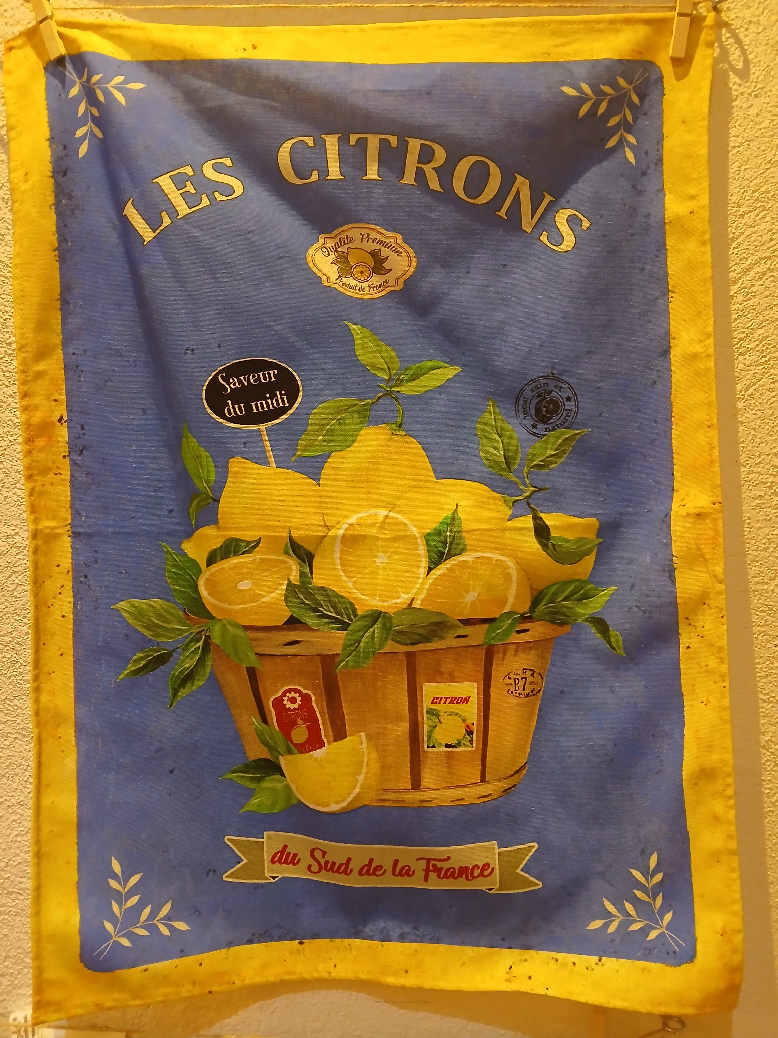 Torchon imprimé
