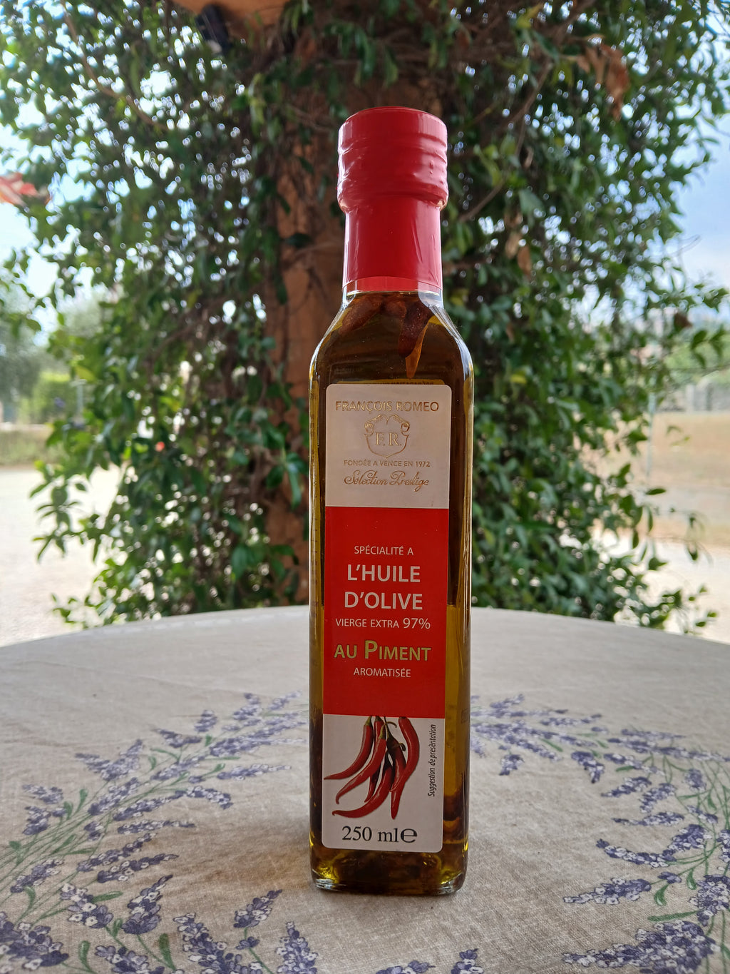 Huile d'olive aromatisée 25cl