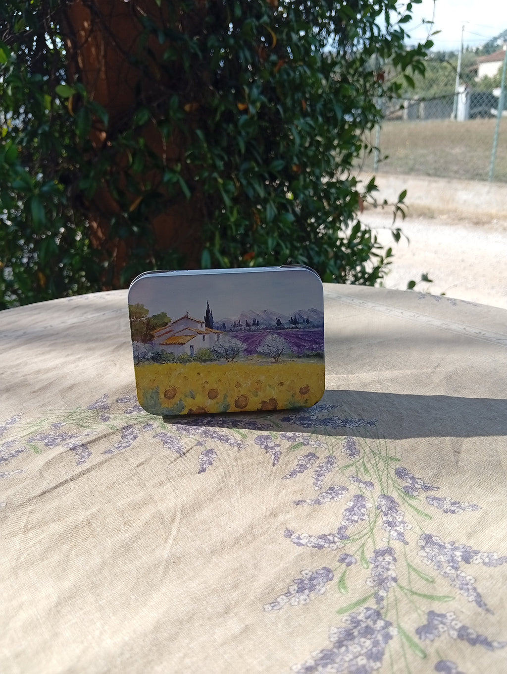 Boite Savon Lavande et fleurs de lavandin